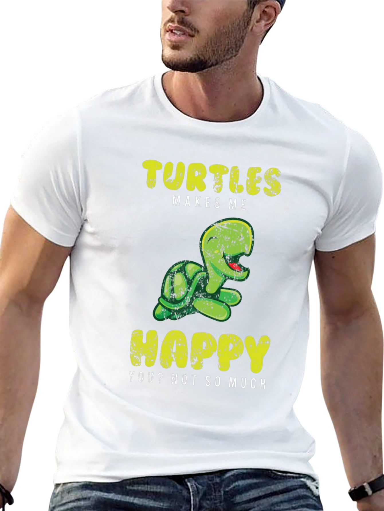 Turtles Make Me Happy T-Shirt