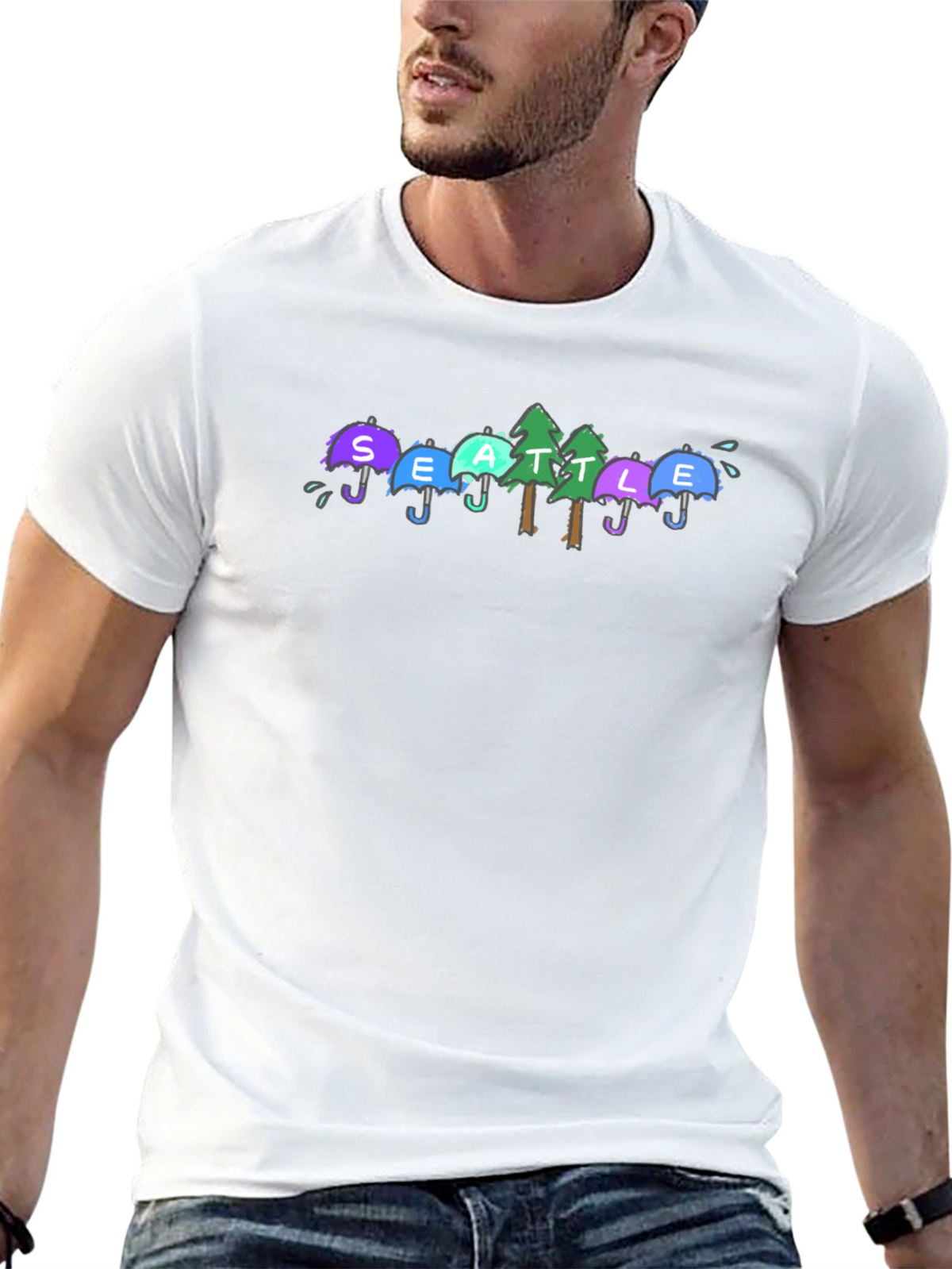 Seattle Umbrellas T-Shirt