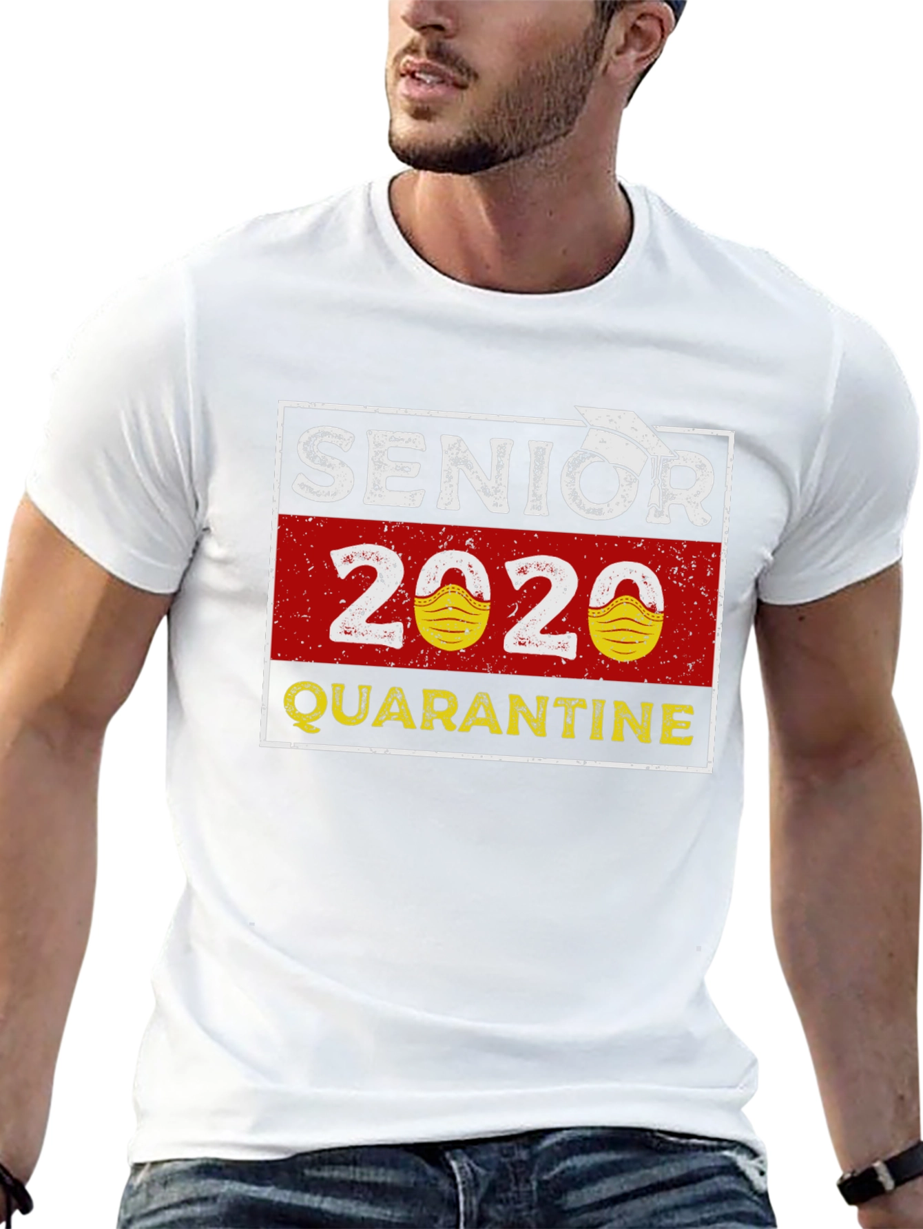 Senior 2020 Quarantine T-Shirt Graduation Gift