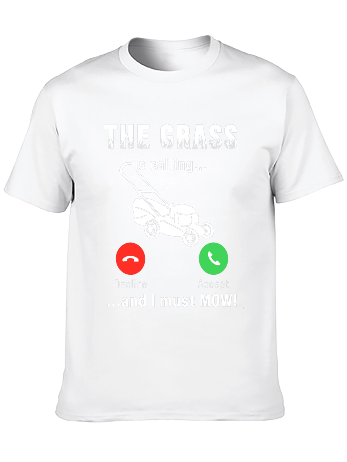 The Grass Is Calling Mens Graphic Tee