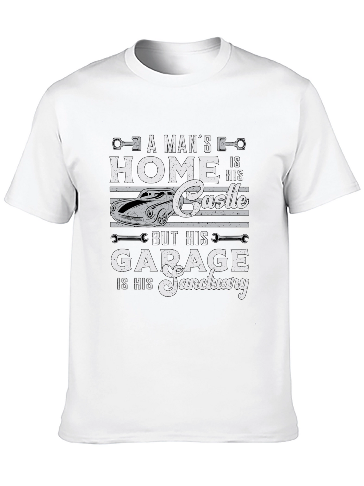 Mens Garage Sanctuary Graphic Tee