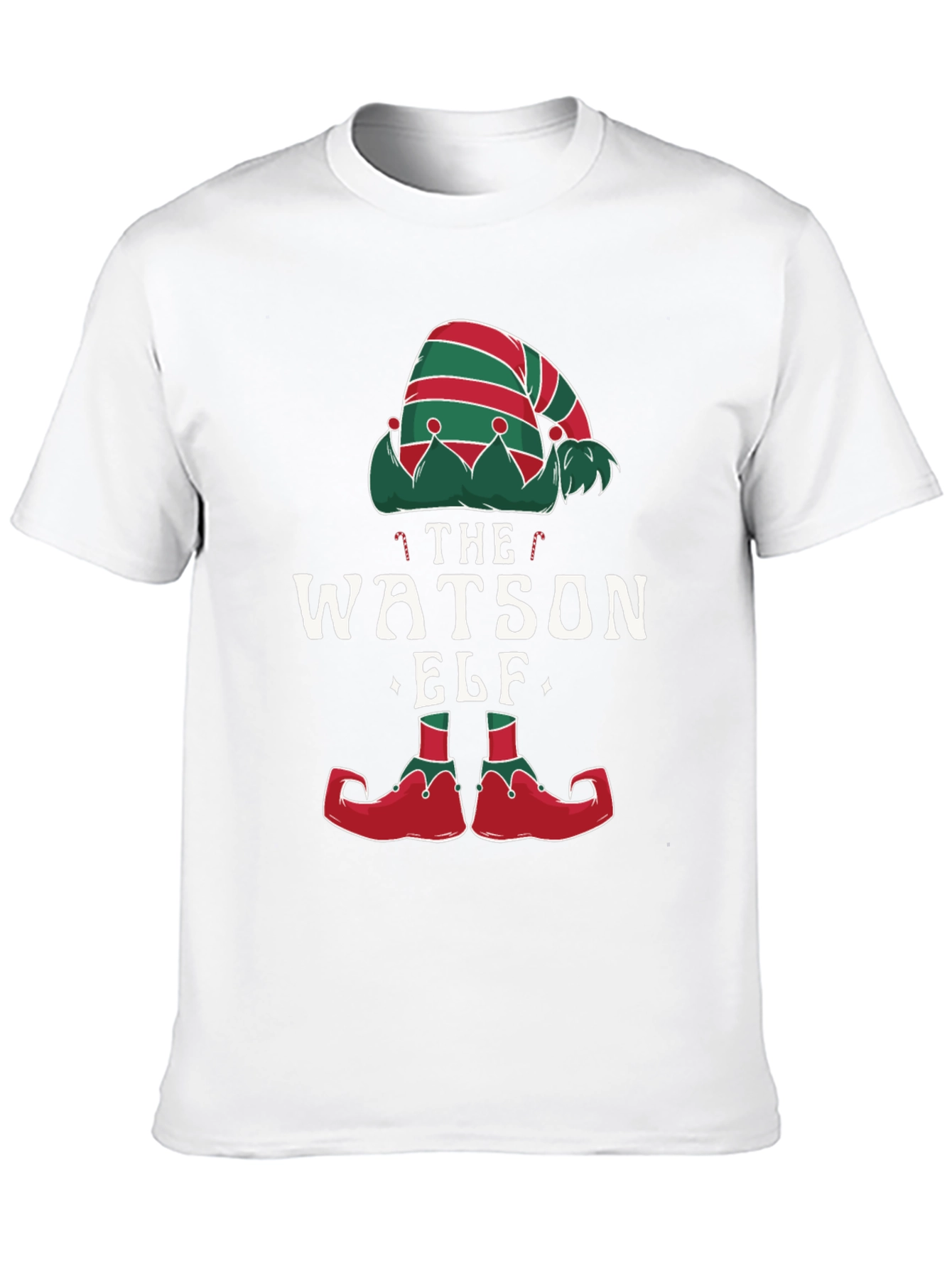 The Watson Elf Christmas T-Shirt - Festive Holiday Apparel