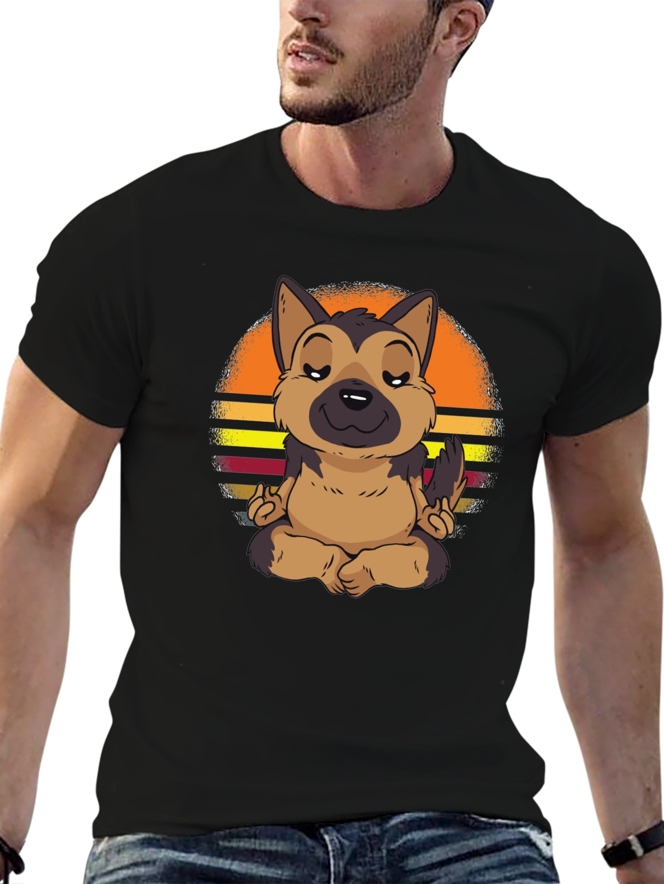 Zen German Shepherd T-Shirt