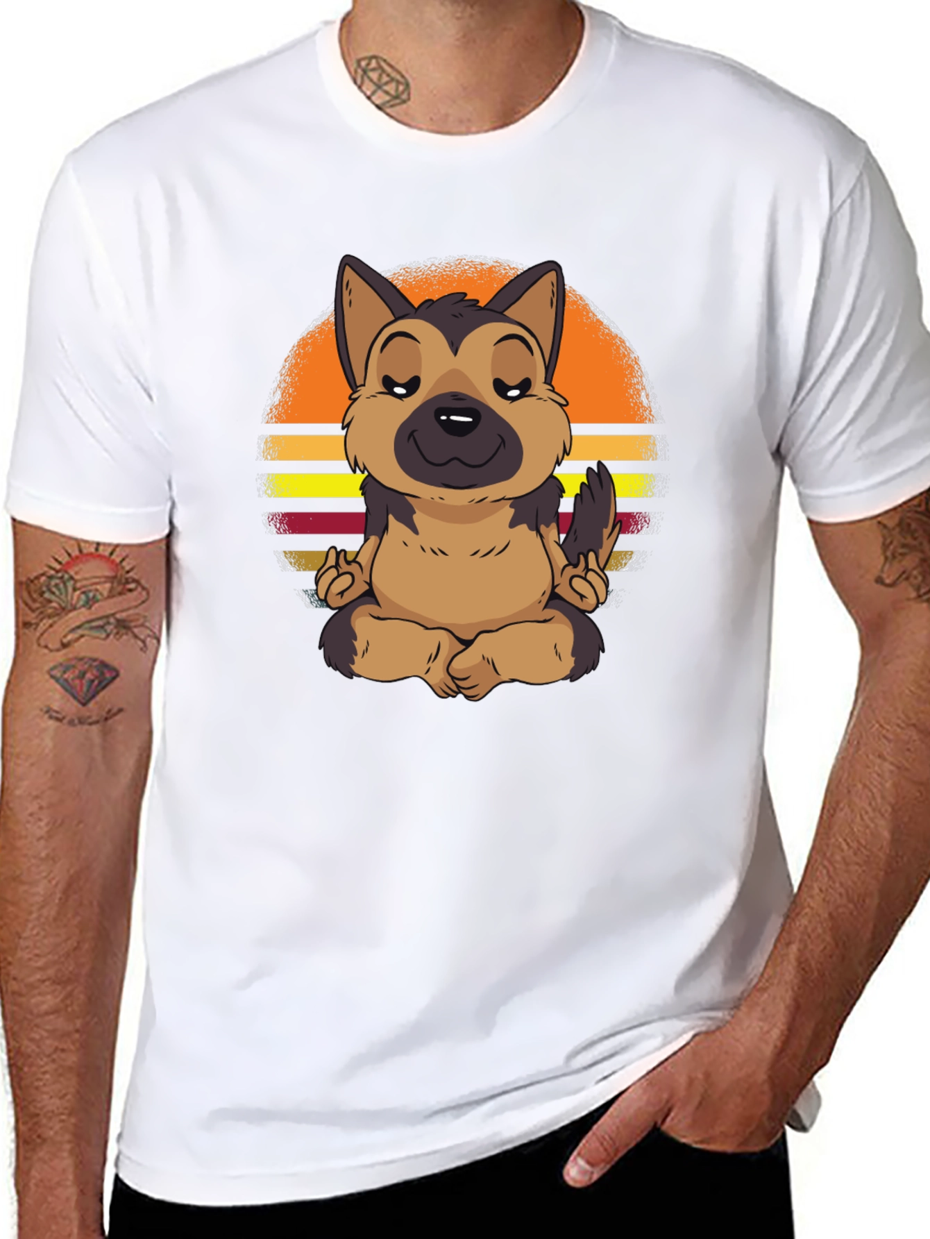 Zen German Shepherd T-Shirt