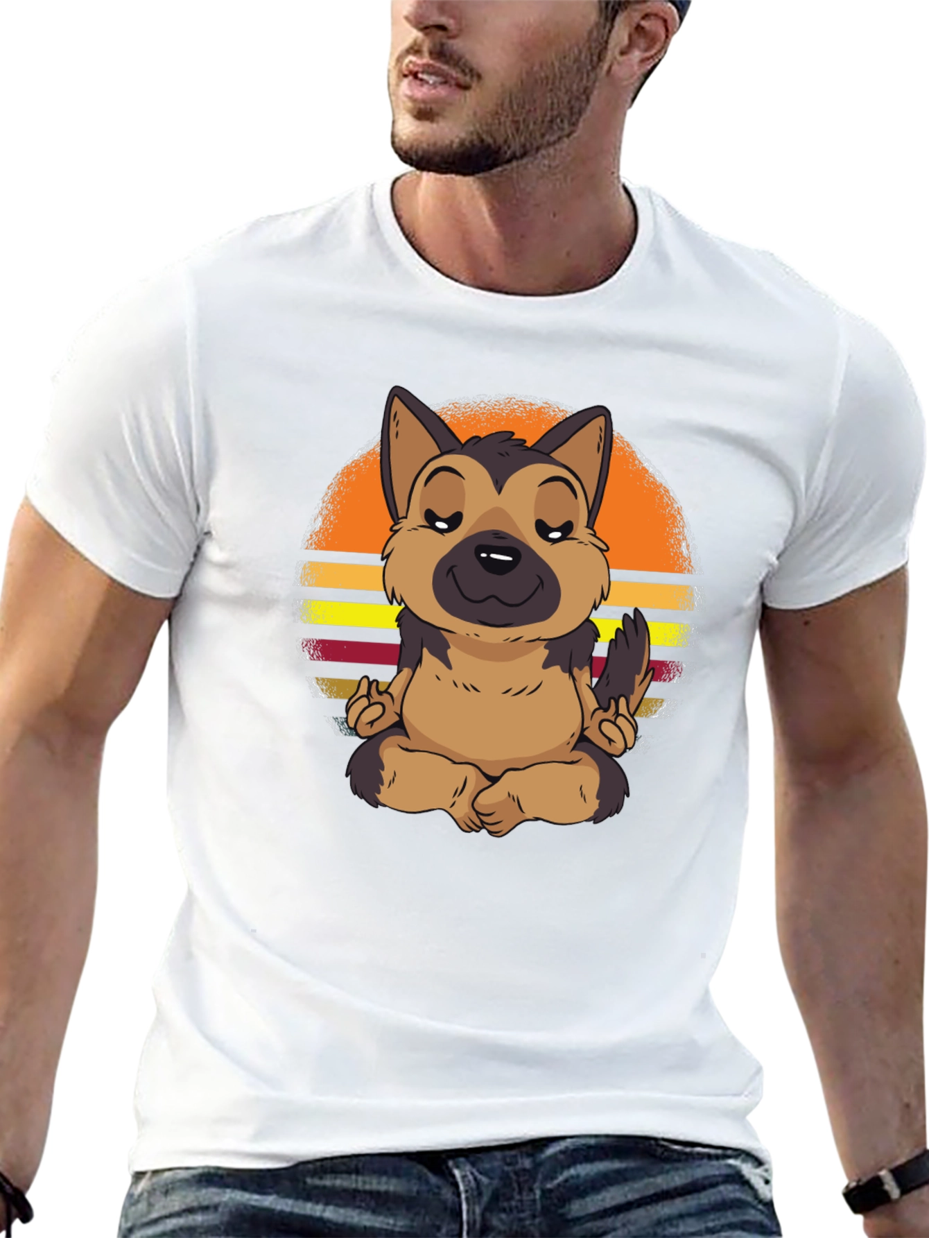 Zen German Shepherd T-Shirt