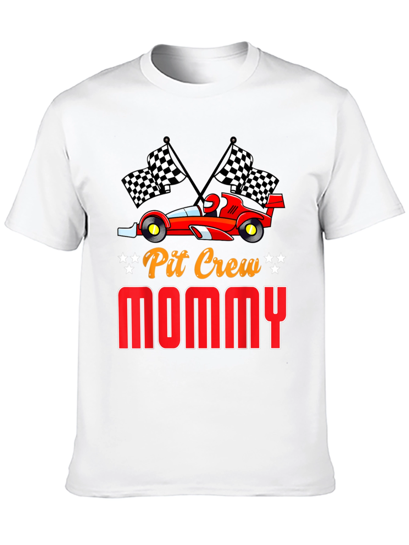 Pit Crew Mommy Racing T-Shirt