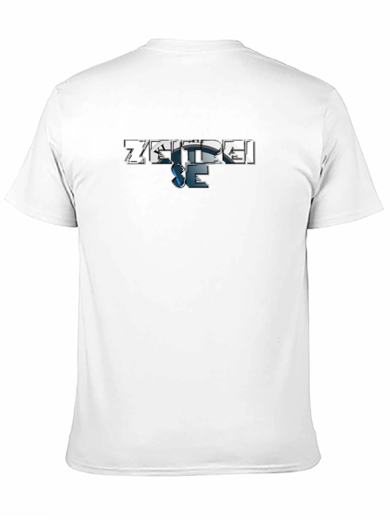 Zeitrei.se Black Graphic Tee