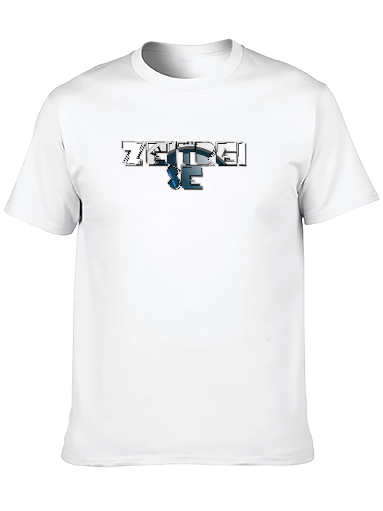 Zeitrei.se Black Graphic Tee