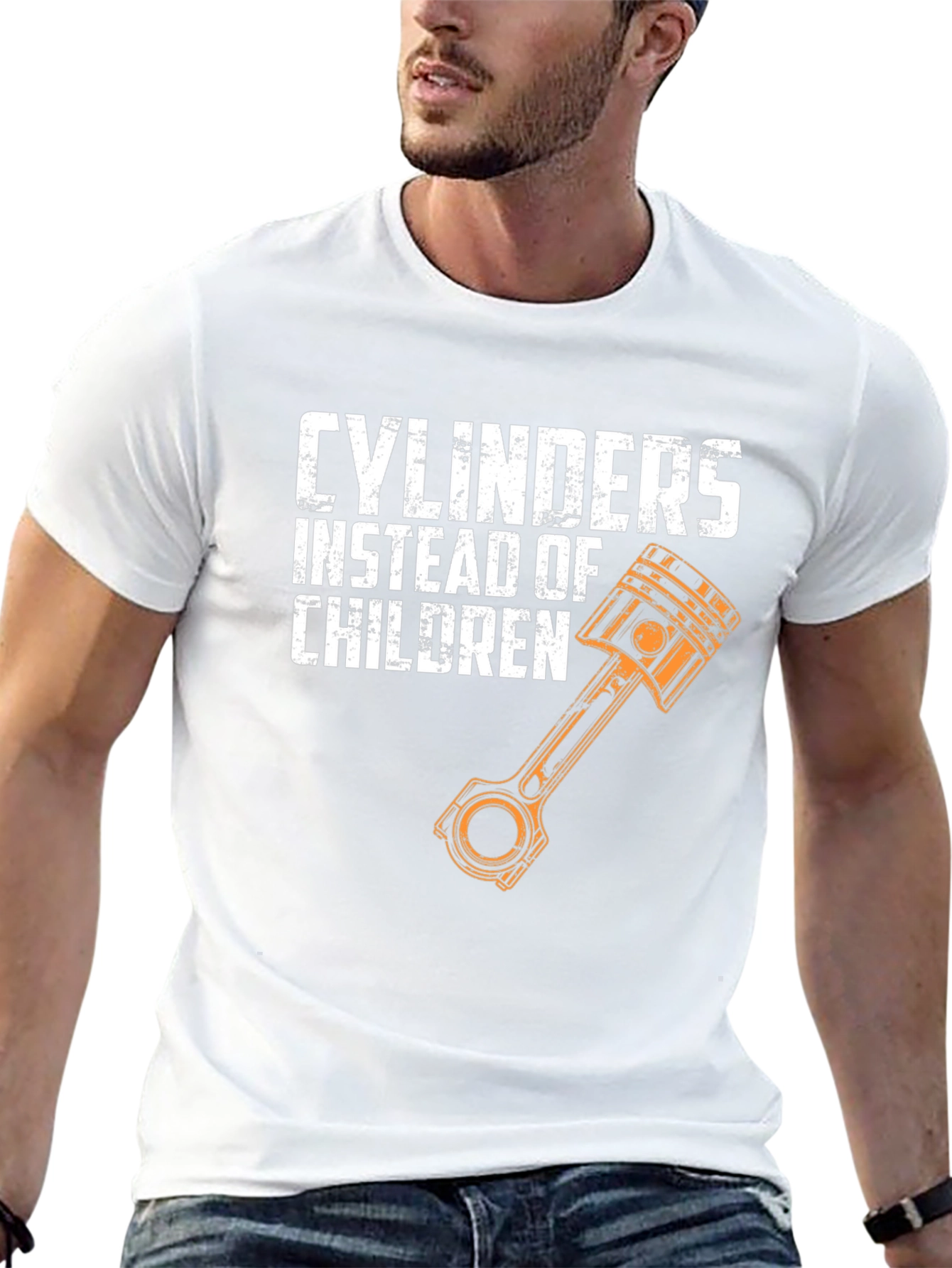 Cylinders Instead of Children Graphic Tee