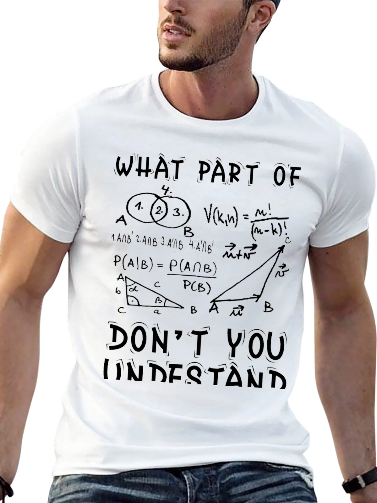 Math Equations Graphic T-Shirt