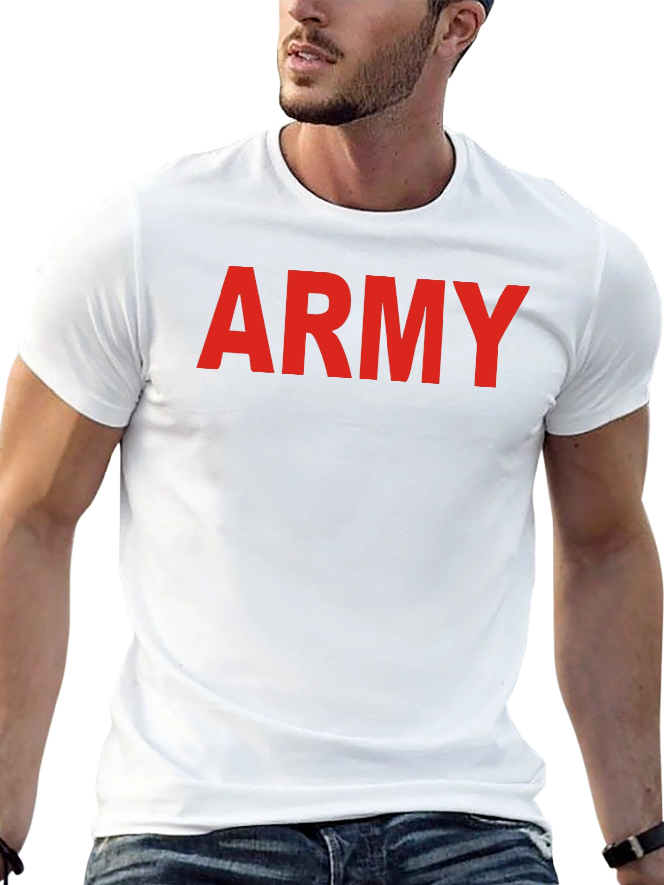 Army Graphic Tee - Classic Military Style T-Shirt