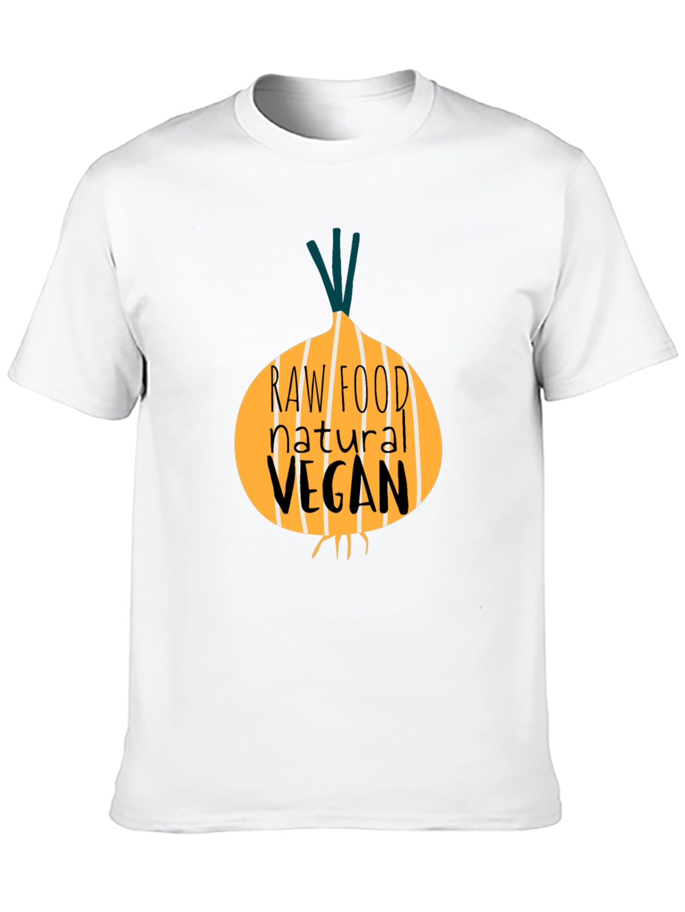 Vegan Raw Food Graphic T-Shirt