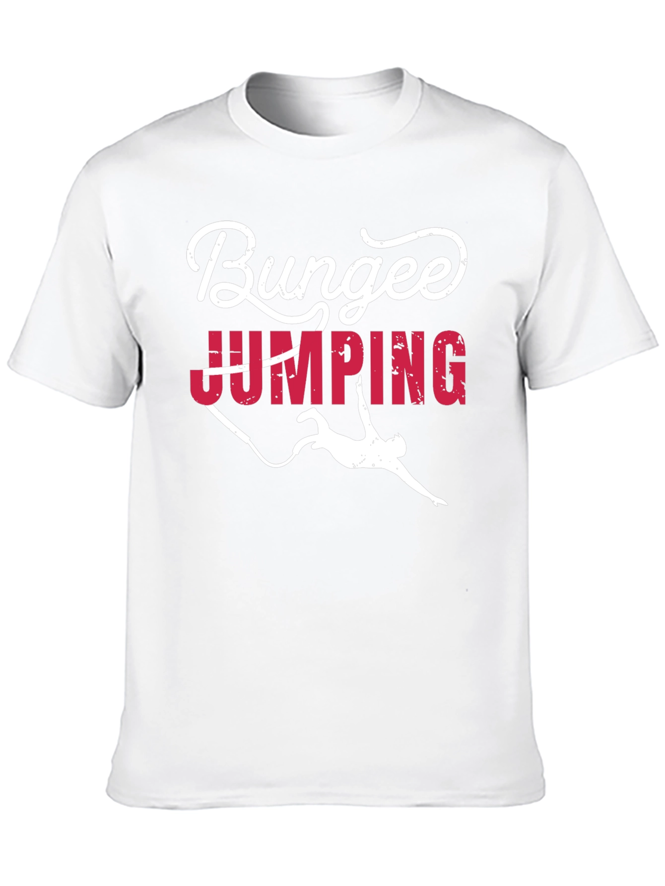 Bungee Jumping Graphic T-Shirt - Adventure Seeker Tee