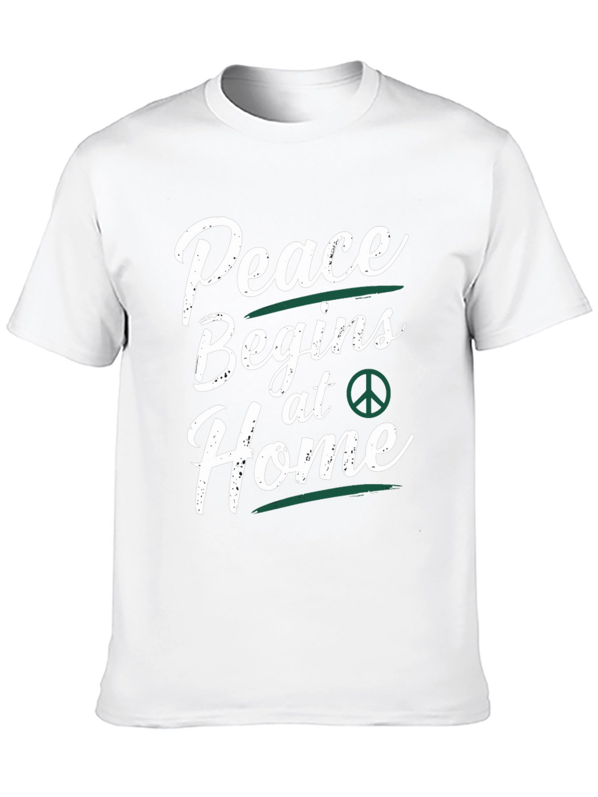 Peace Begins at Home Graphic Tee
