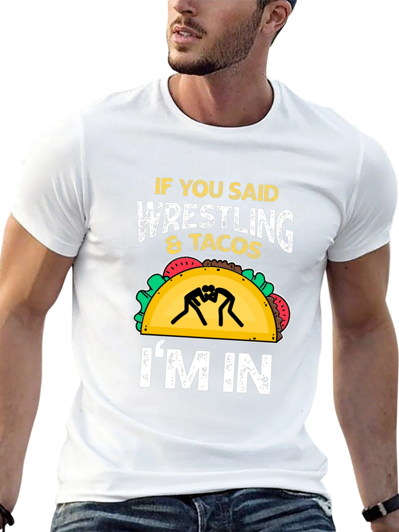 Wrestling & Tacos Graphic Tee