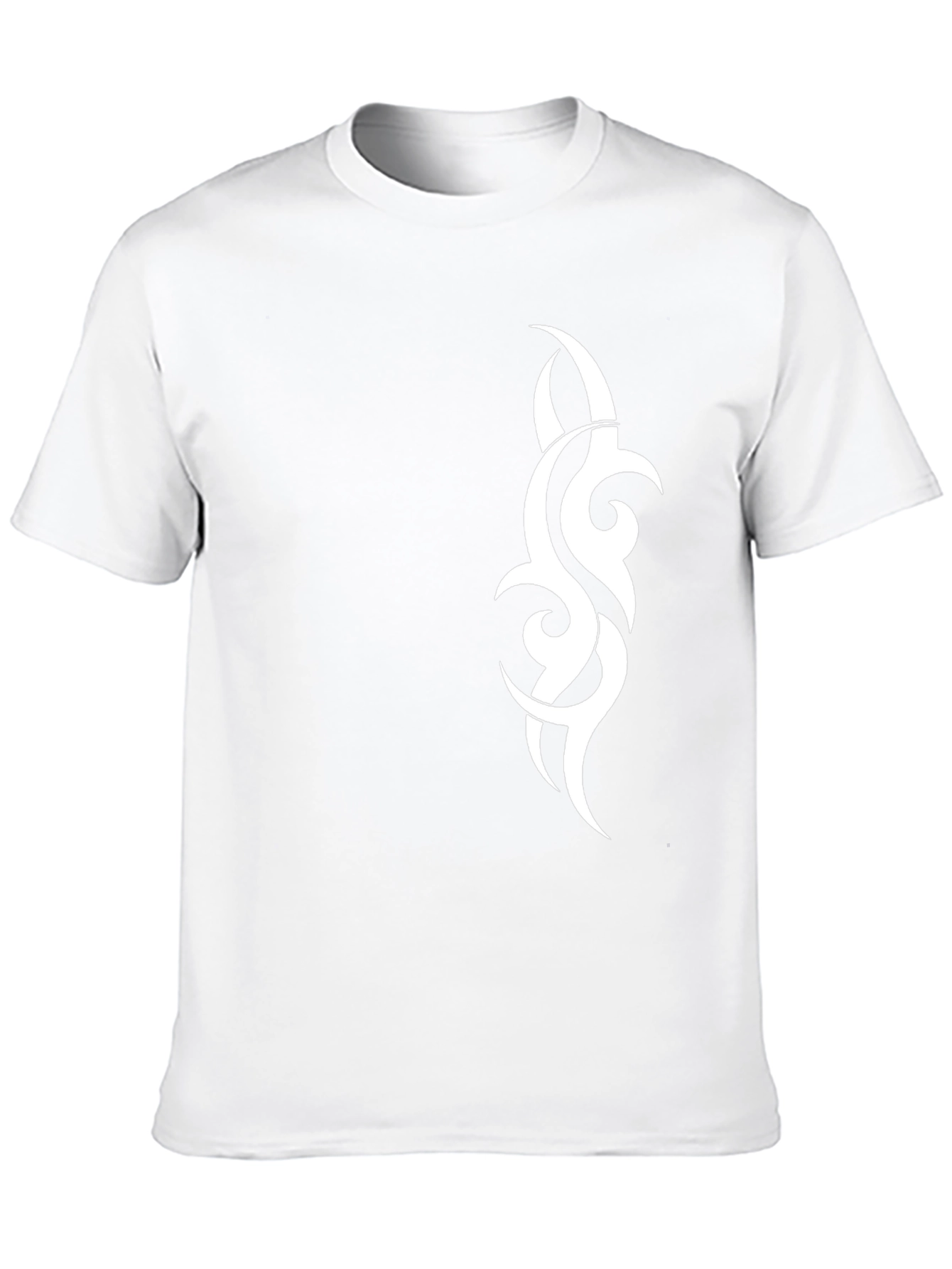 Tribal Tattoo Graphic Black T-Shirt