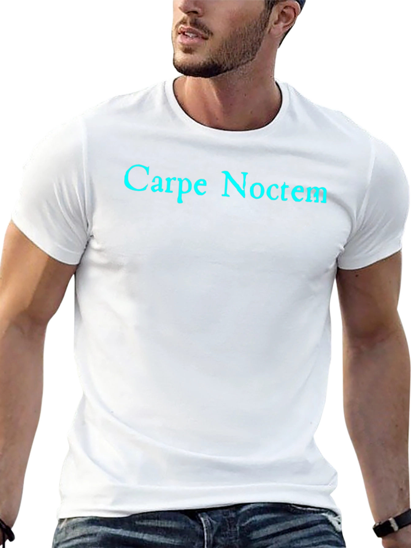 Carpe Noctem Graphic Tee - Black