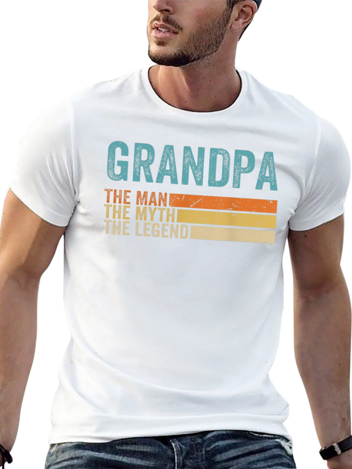 Grandpa: The Man The Myth The Legend - T-Shirt