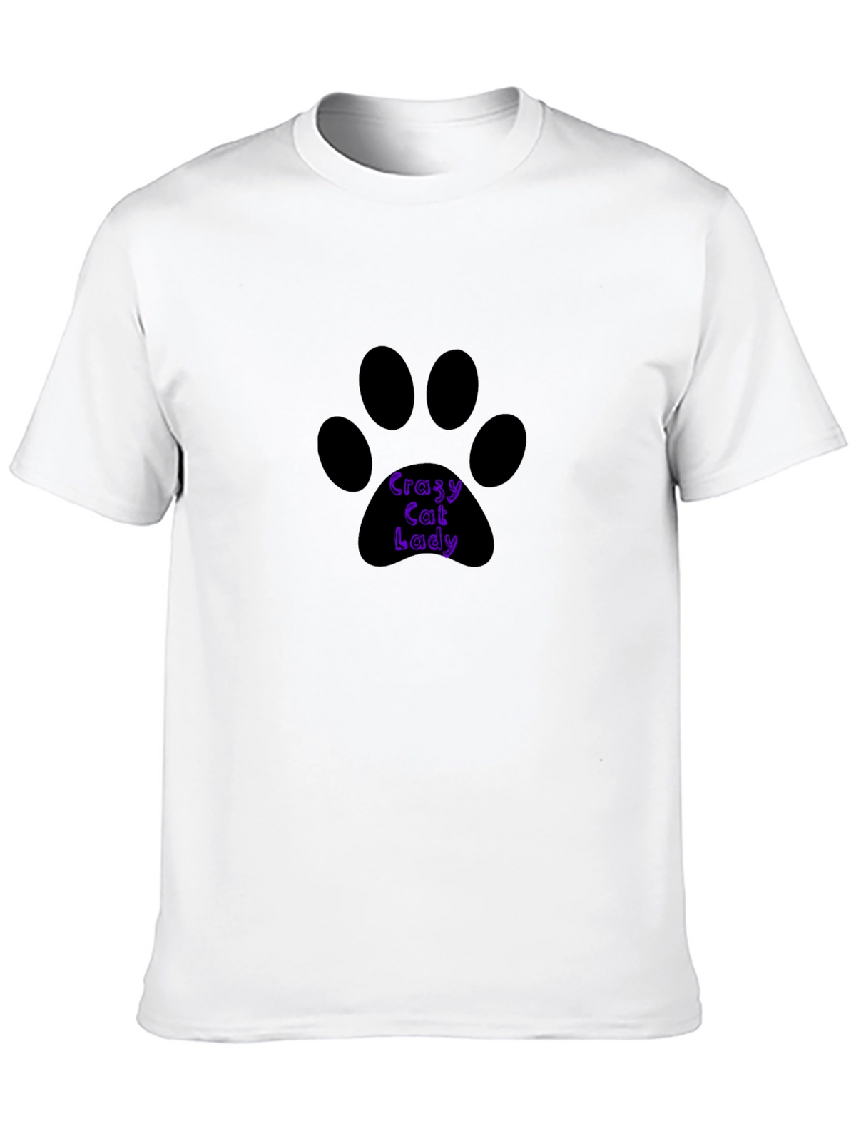 Crazy Cat Lady T-Shirt - Black