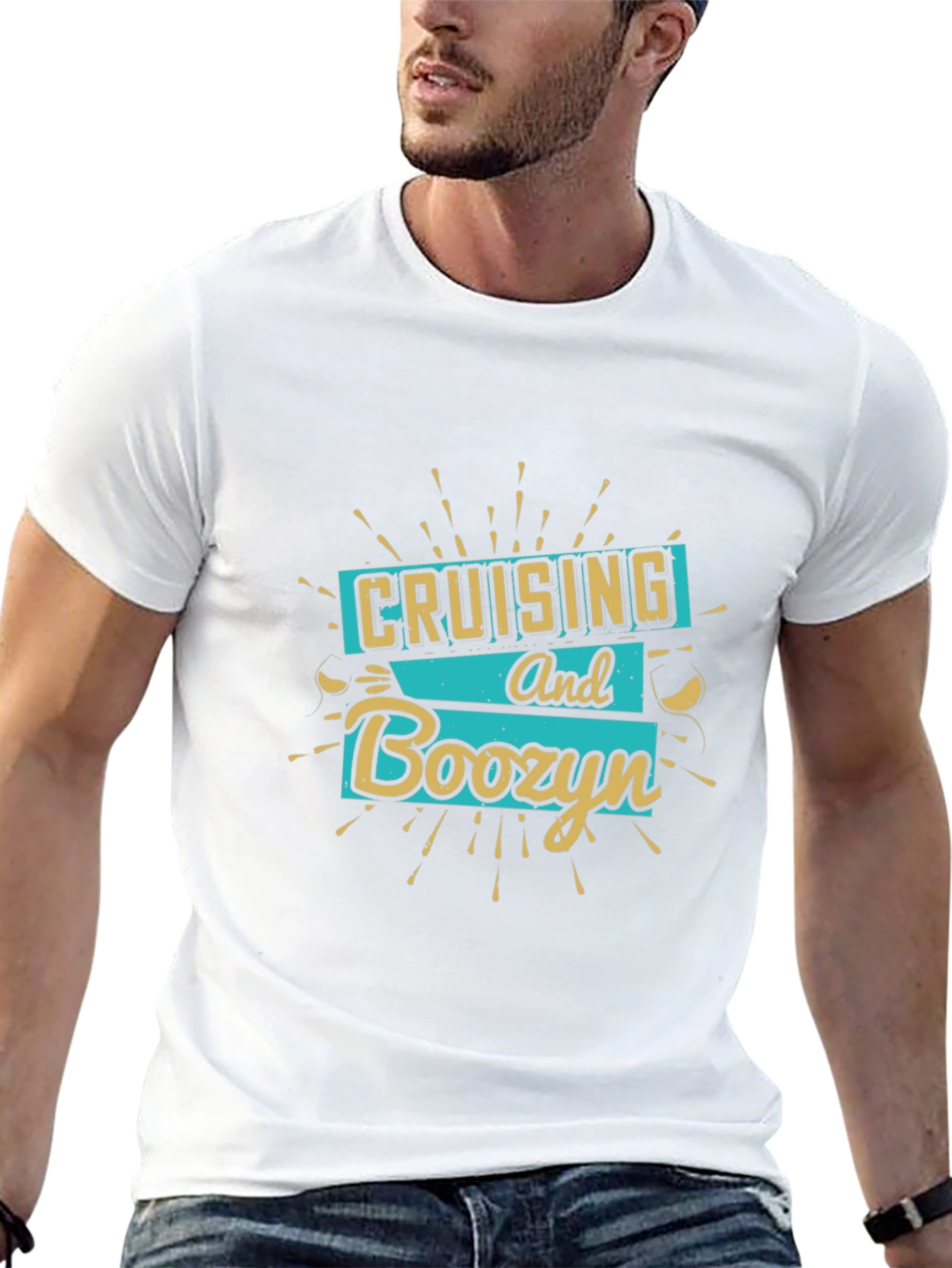 Cruising and Boozyn Graphic T-Shirt