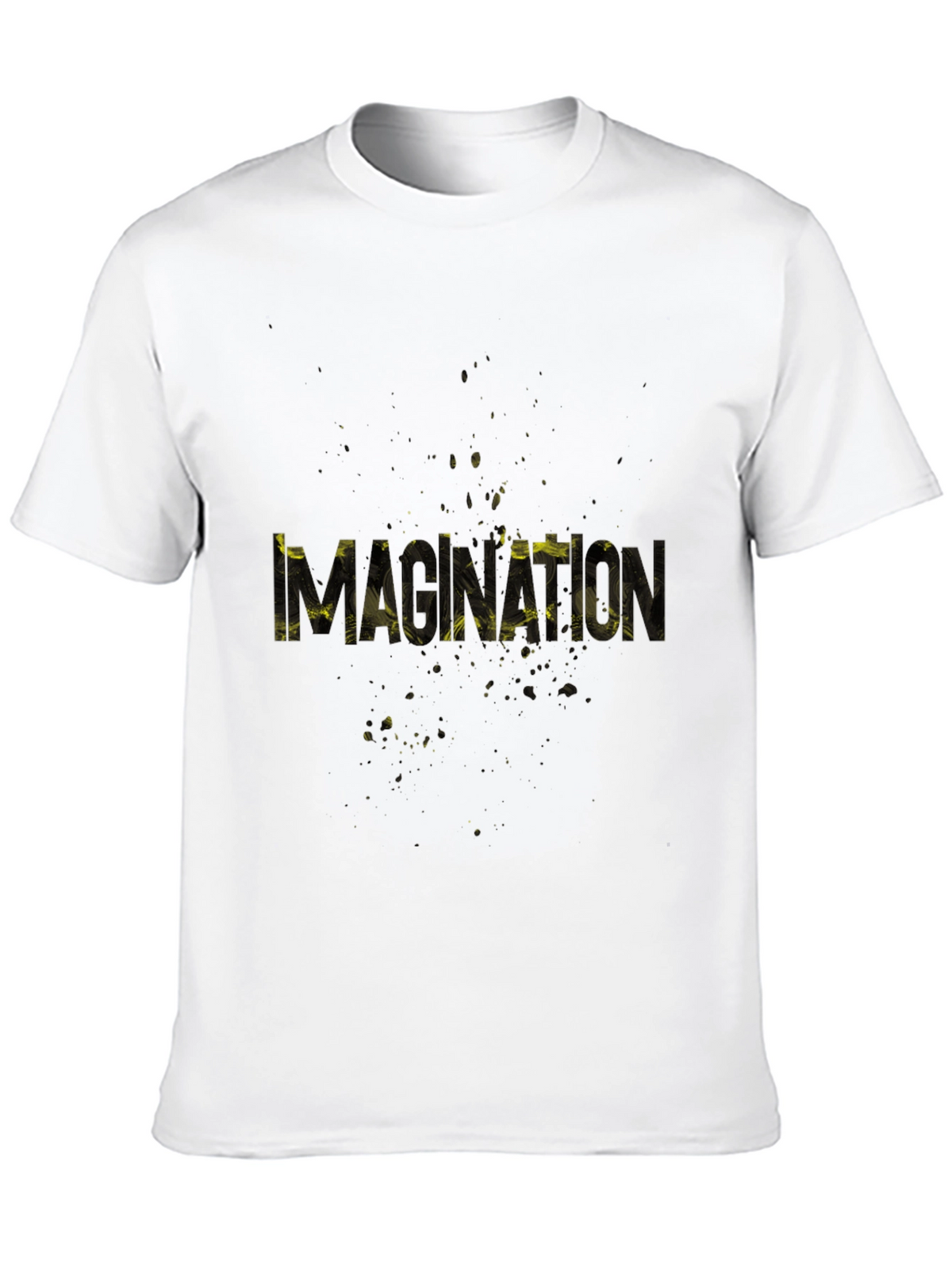 Monxton Mens Black Graphic Print T-Shirt
