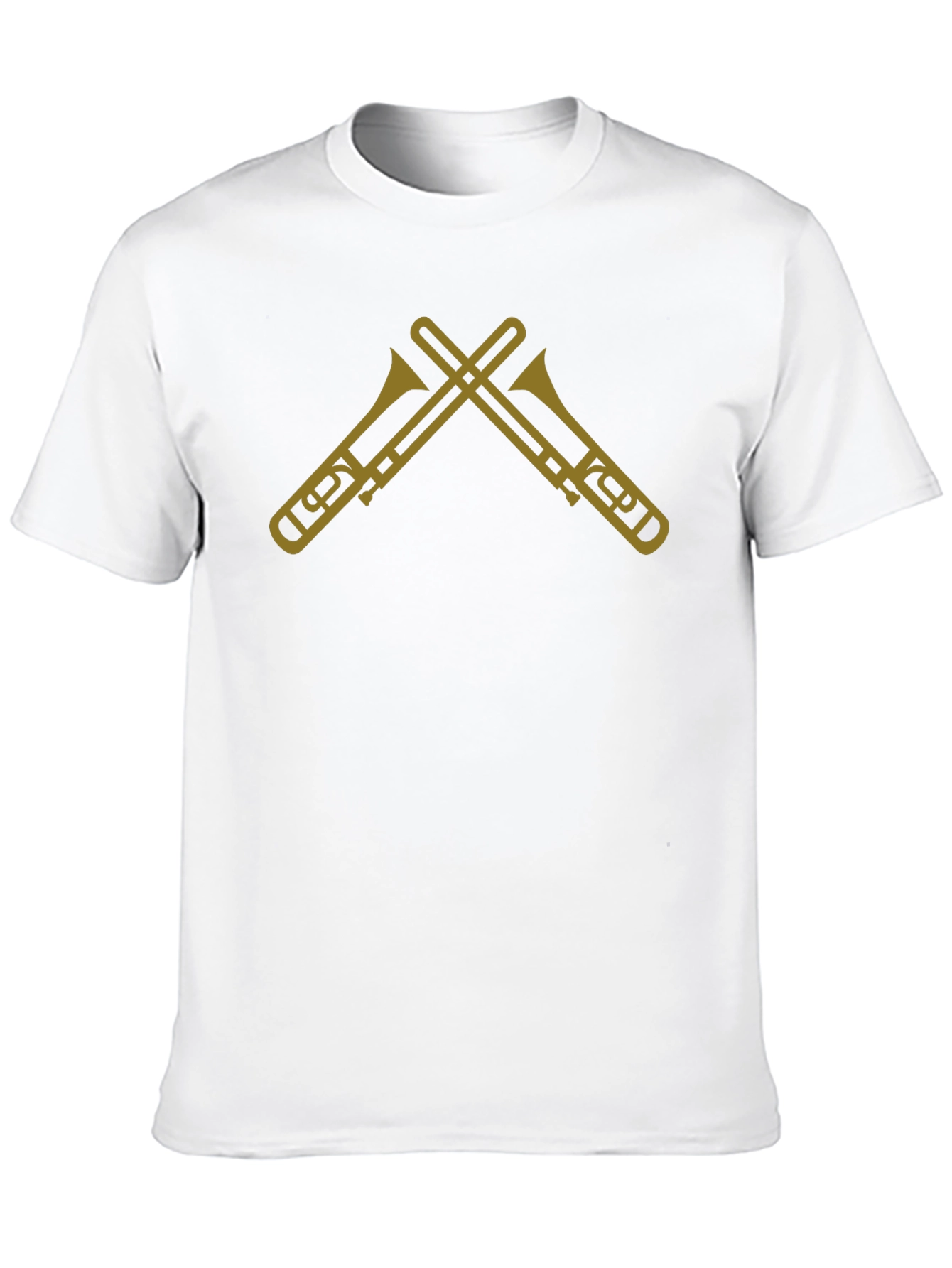 Trombone Graphic Tee - Musicians T-Shirt