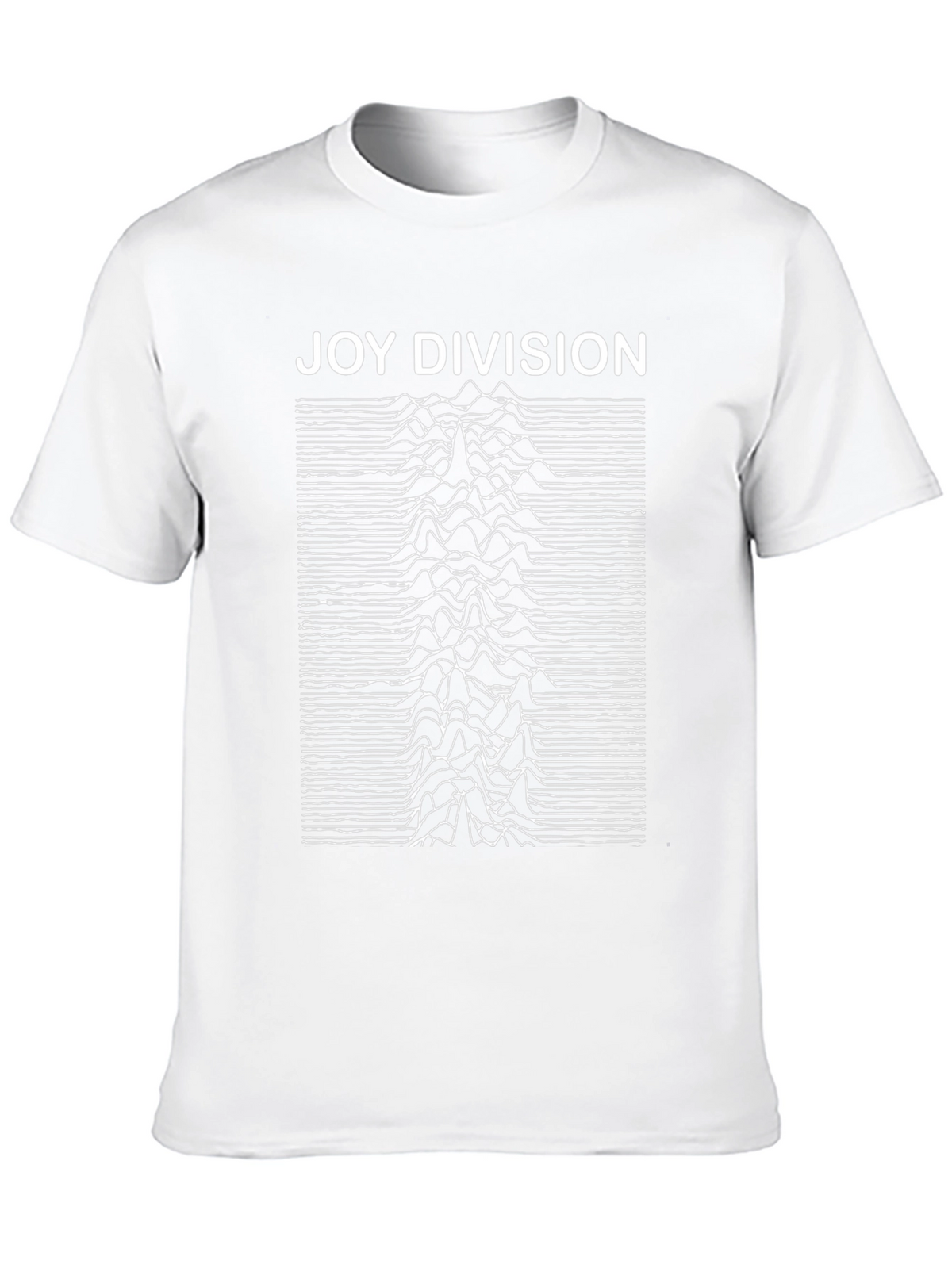 Joy Division Graphic Tee - Unknown Pleasures Album Cover