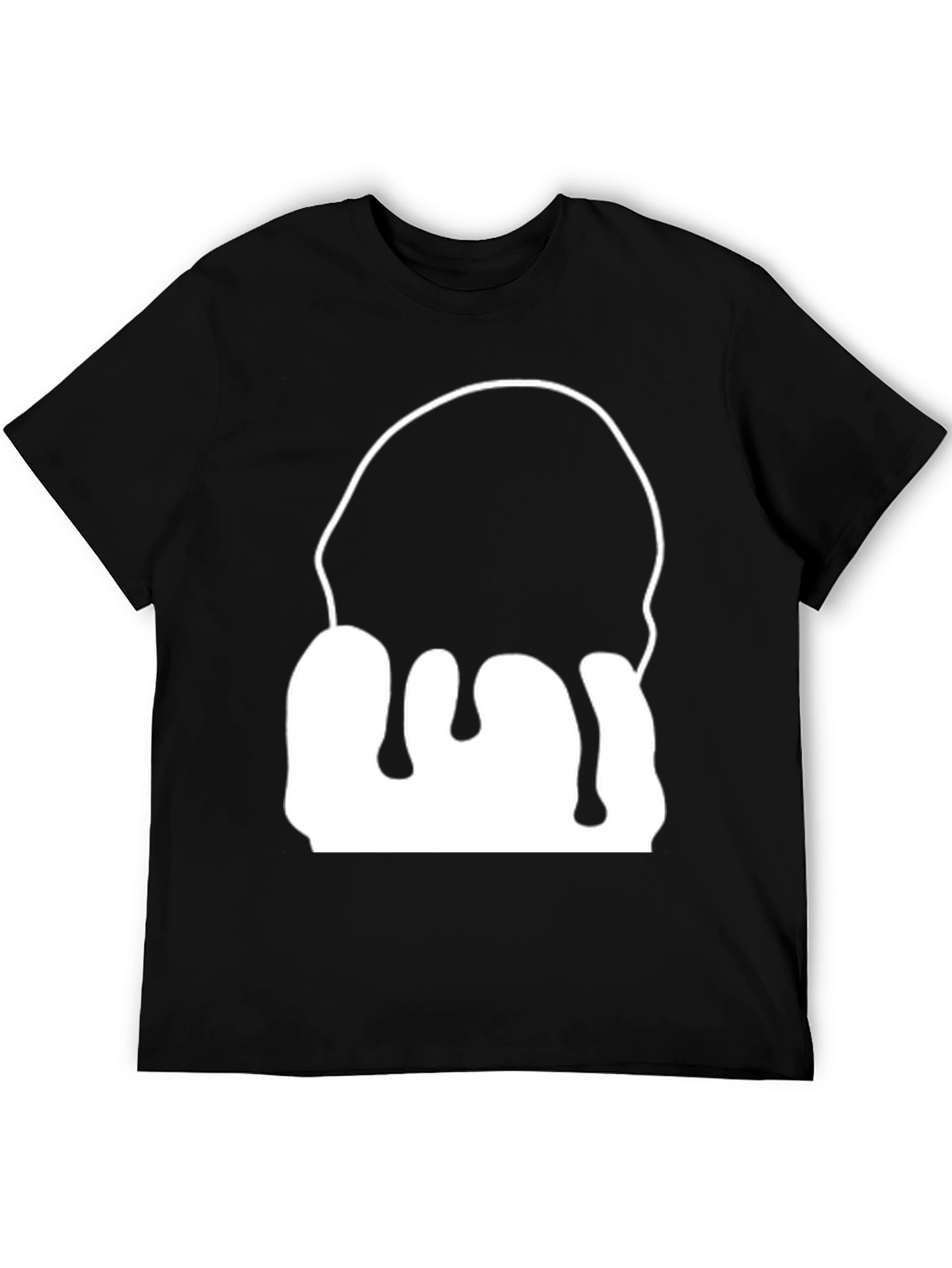 Abstract Drip Graphic T-Shirt - Modern Art Tee