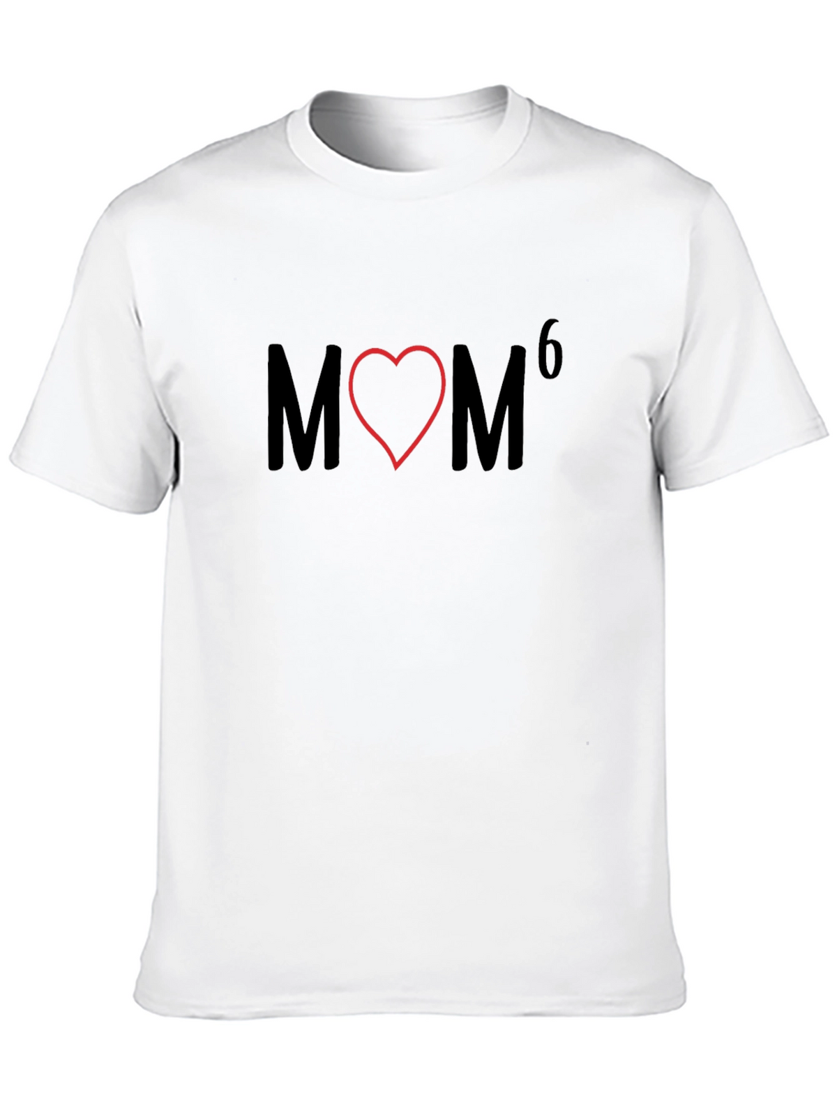 Funny MOM Heart Graphic Tee - Love Your Mom!