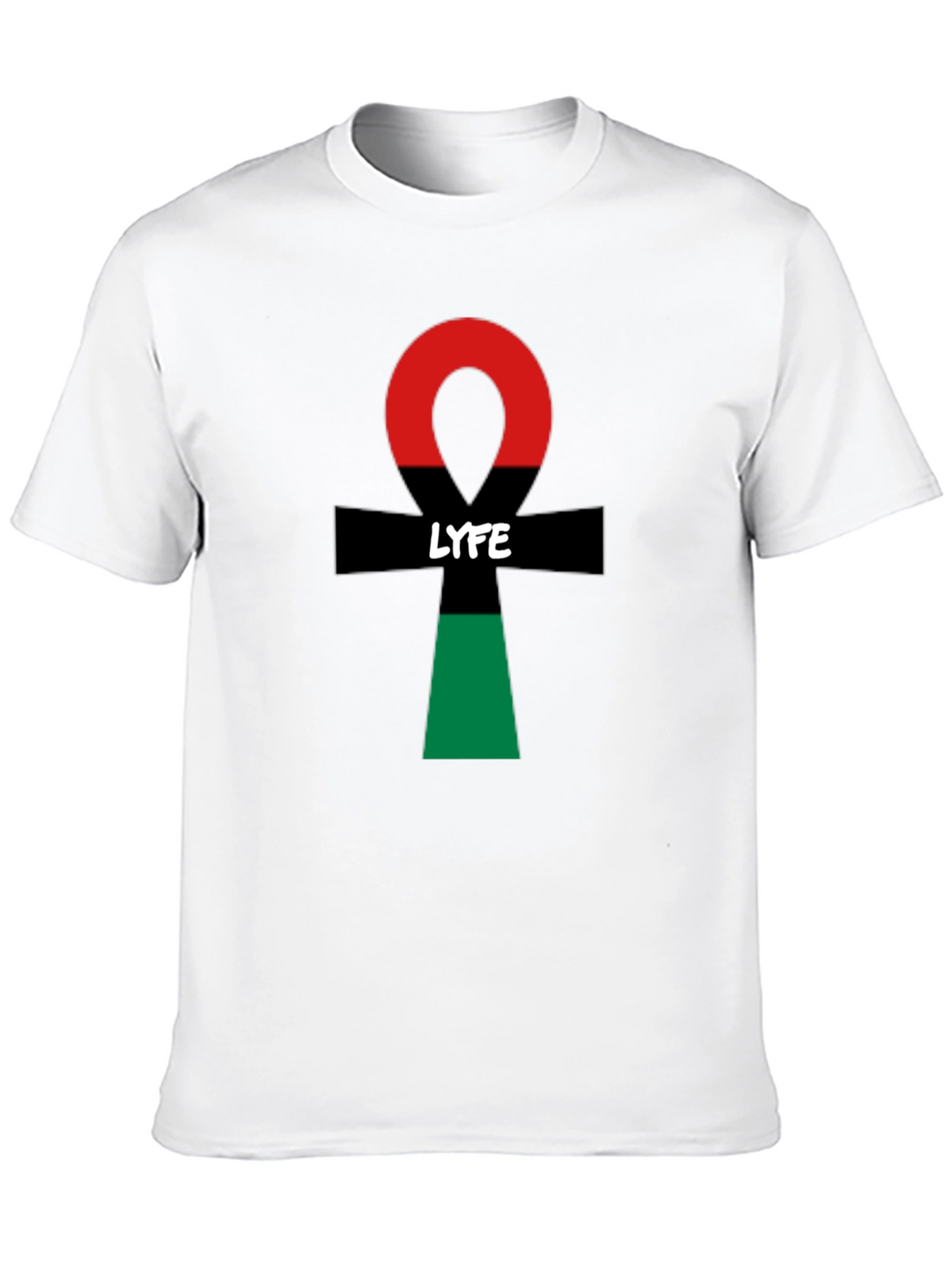 LYFE Ankh Symbol T-Shirt - Stylish & Unique