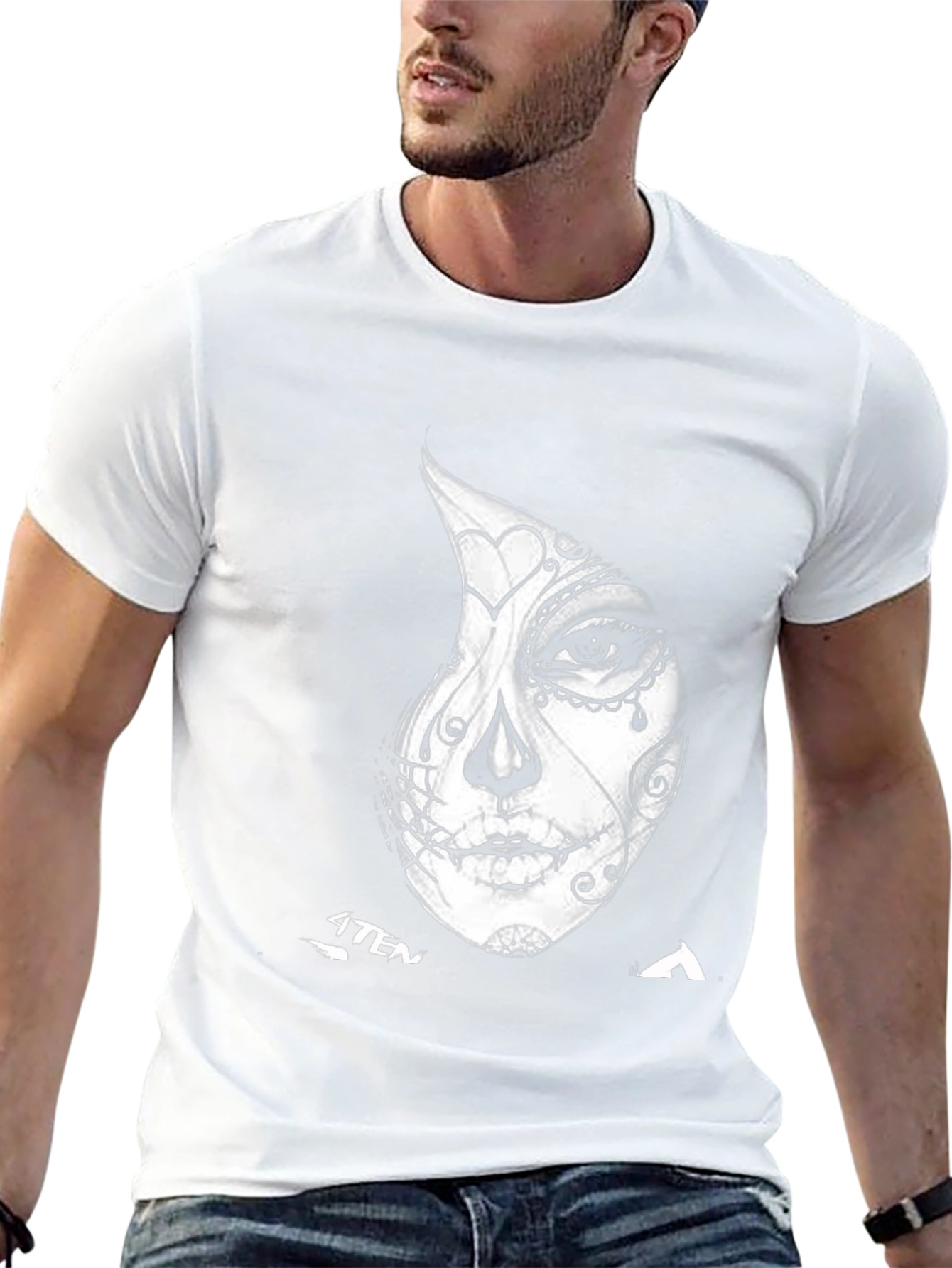 Day of the Dead Black Graphic Tee