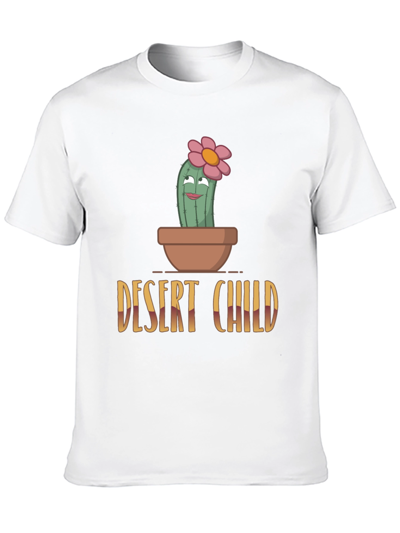 Desert Child Cactus T-Shirt - Unique Graphic Tee