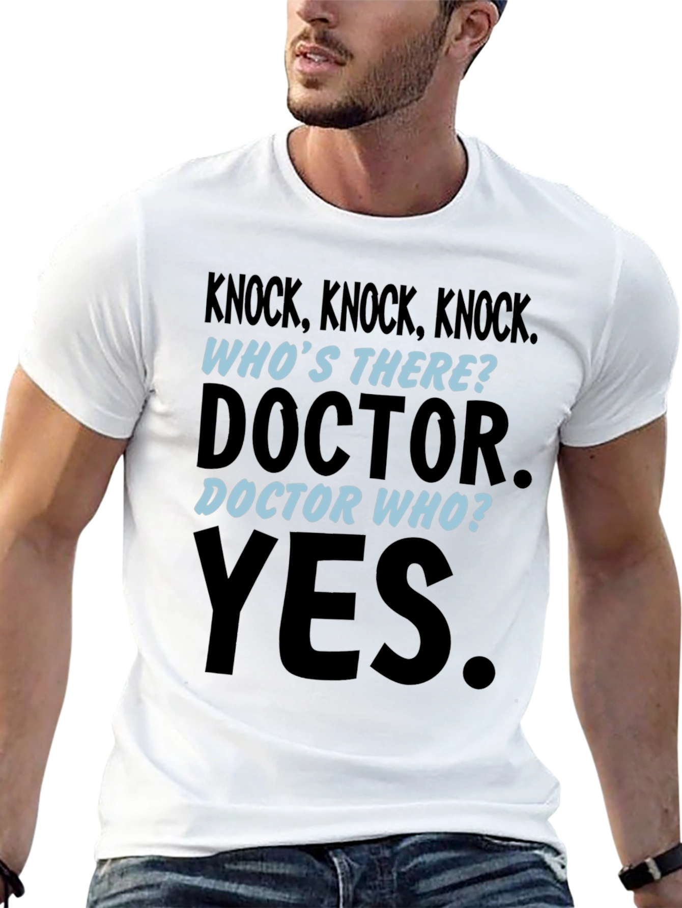 Doctor Who Knock Knock Joke T-Shirt