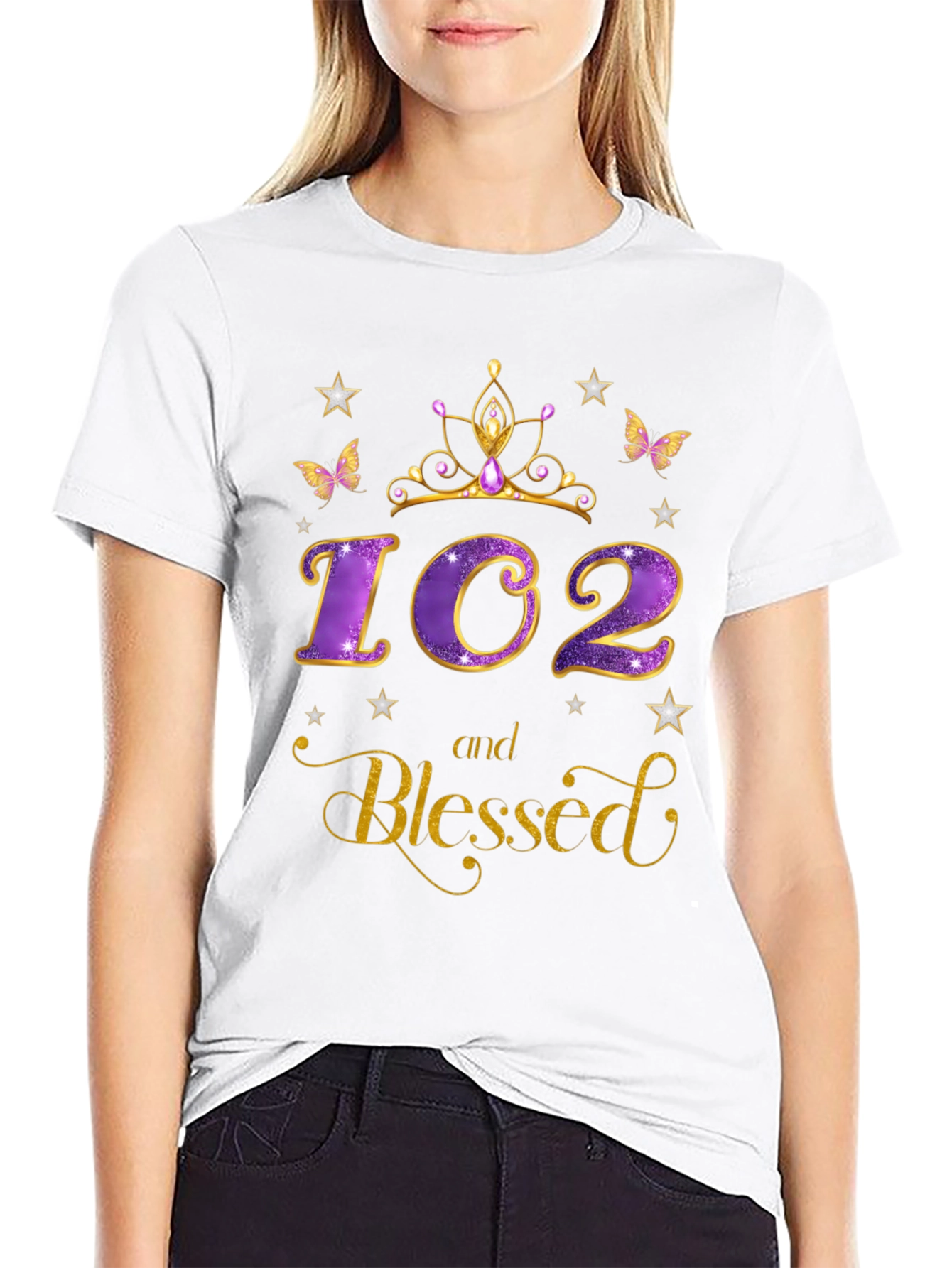 102 and Blessed T-Shirt