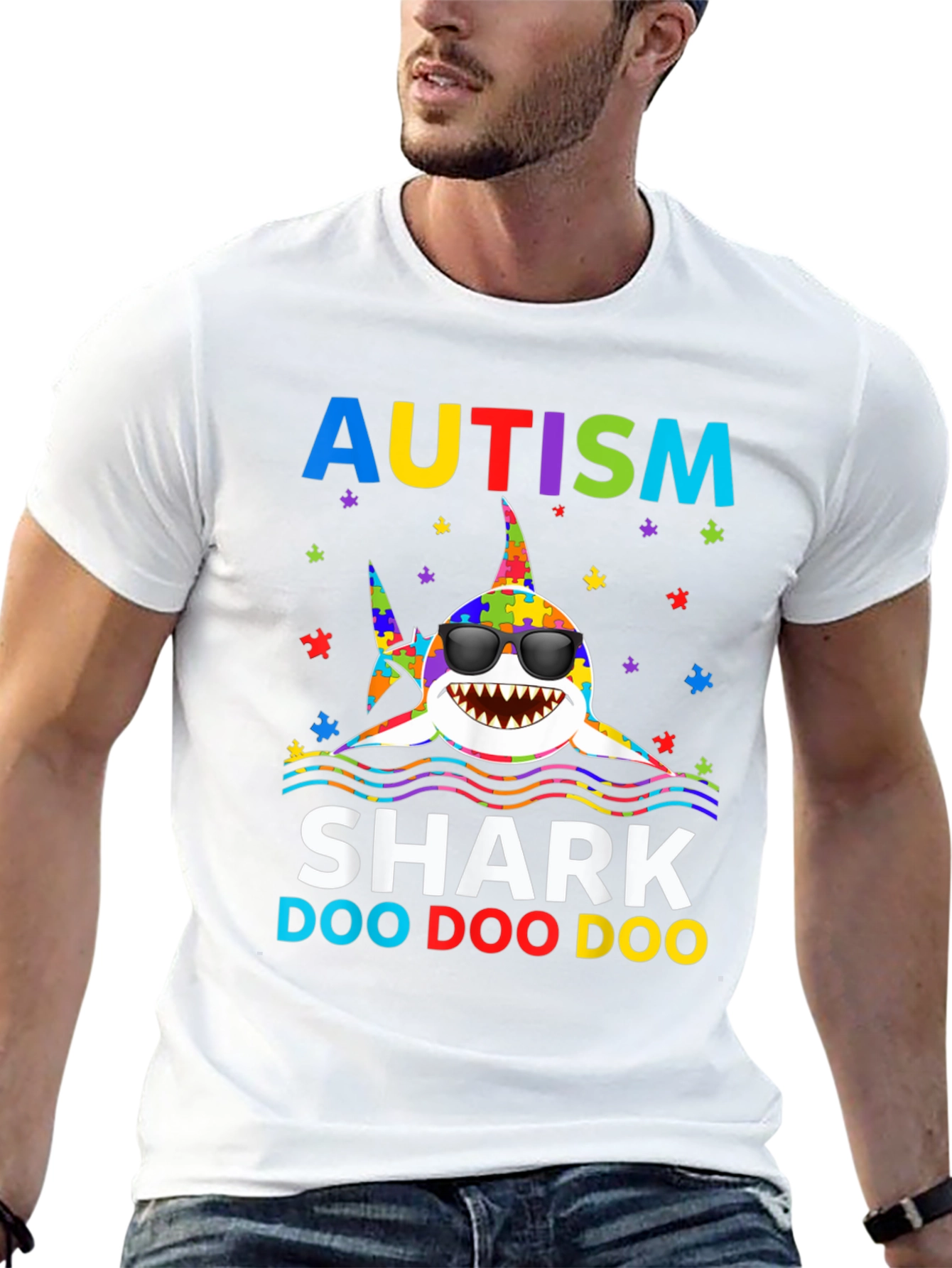 Autism Shark Doo Doo T-Shirt