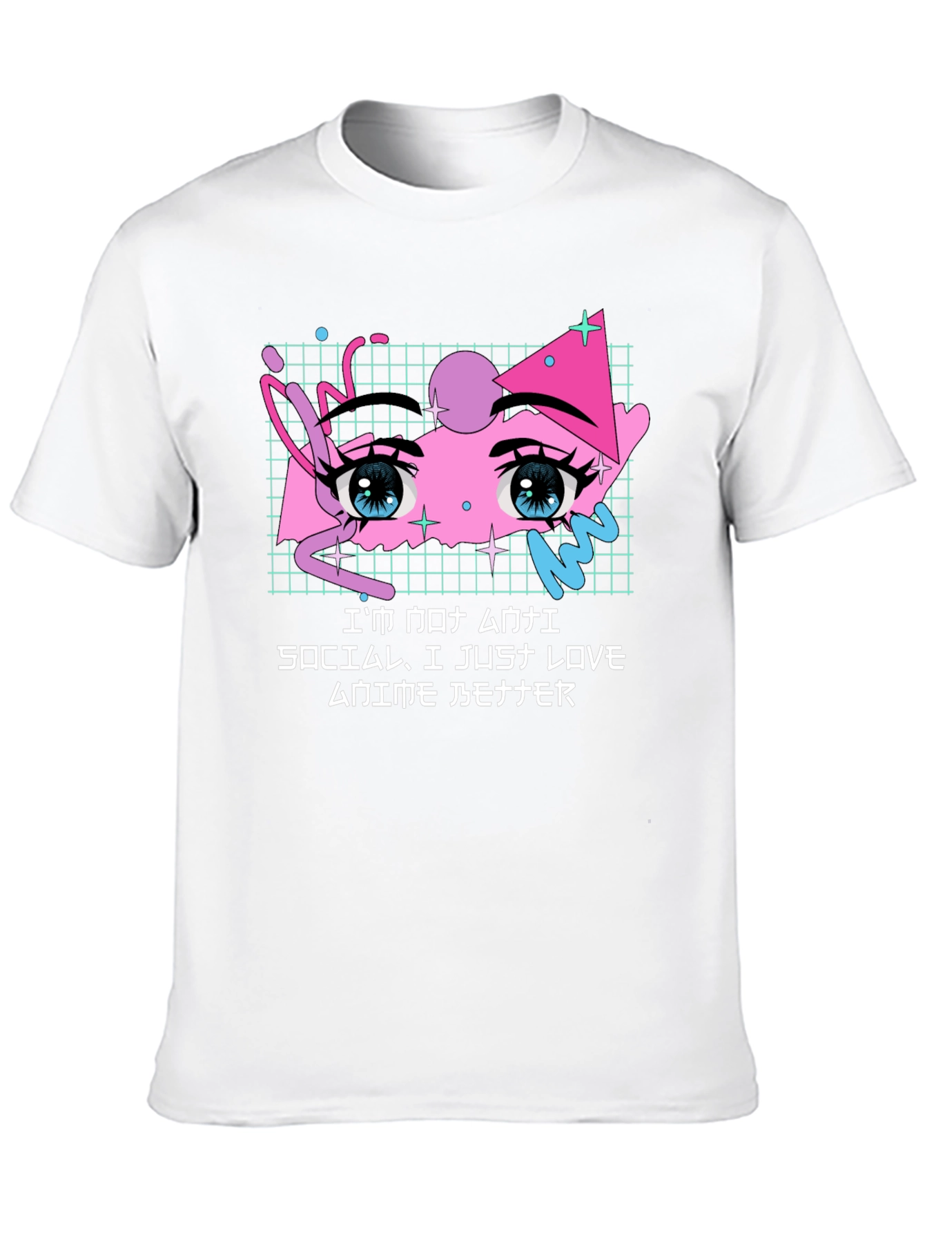 Anime Lover Graphic T-Shirt - Black