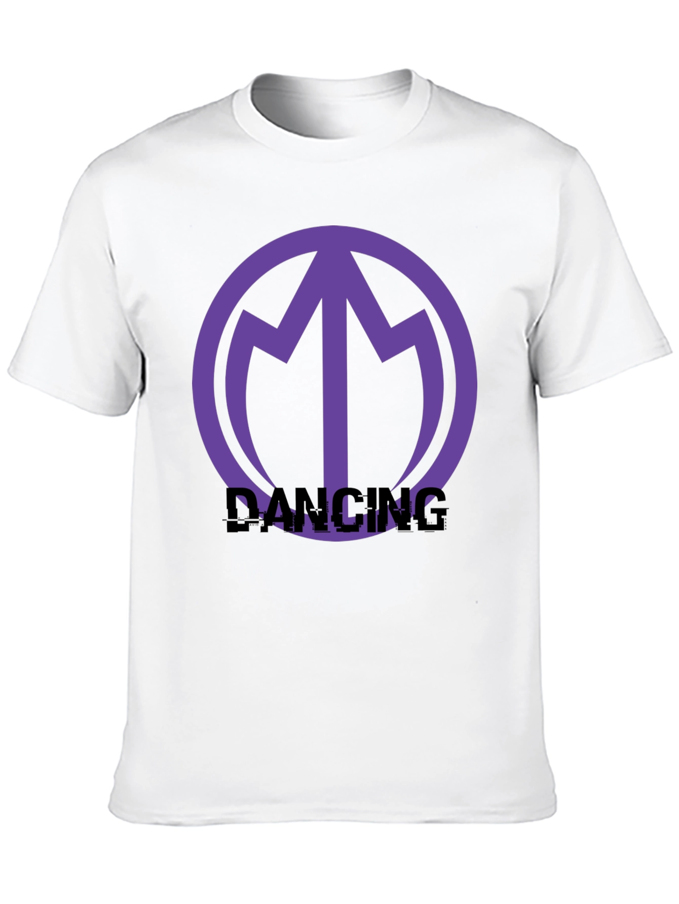 Dancing Logo Graphic Tee - Stylish Comfort