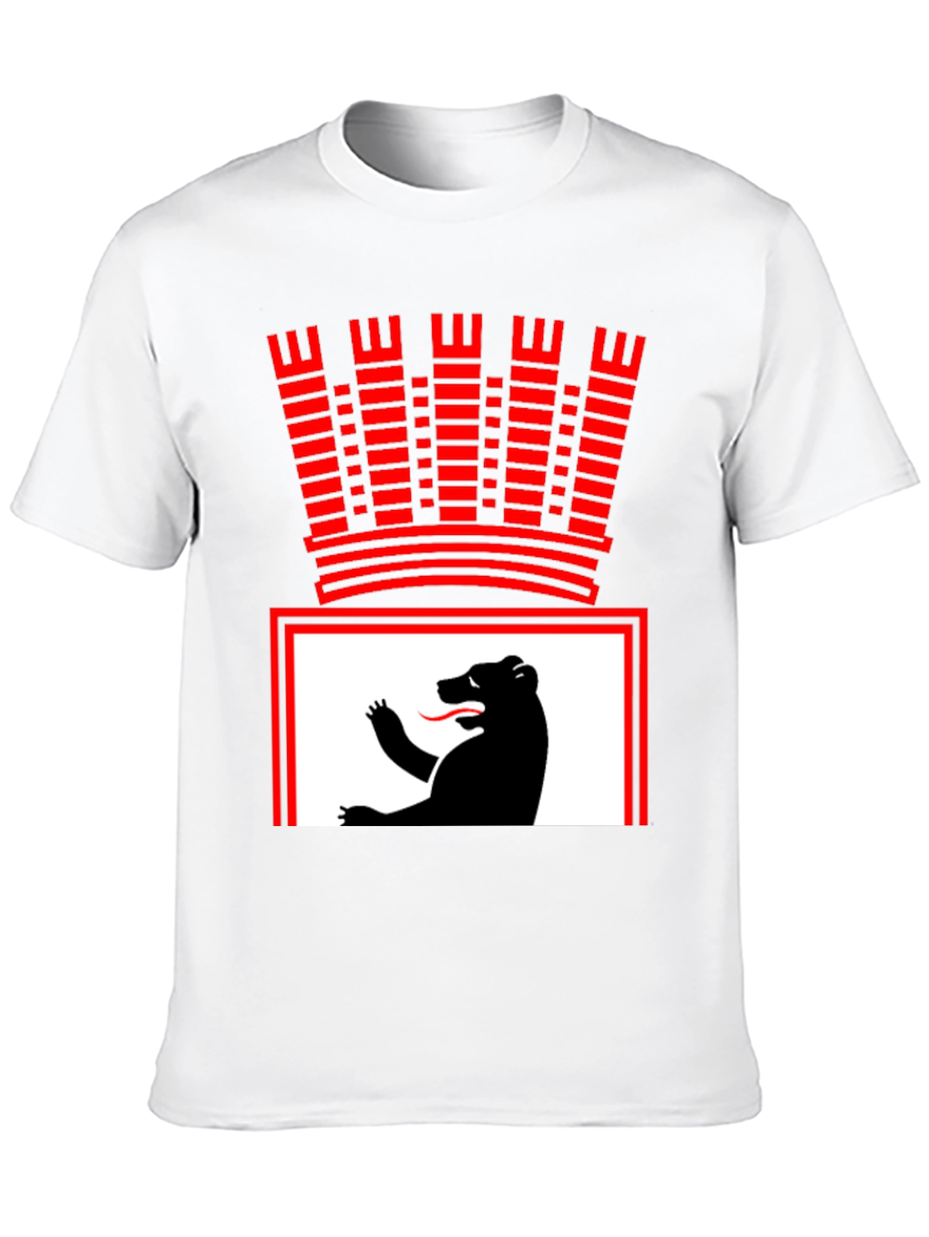 Berlin Bear Crest T-Shirt - Classic Graphic Tee