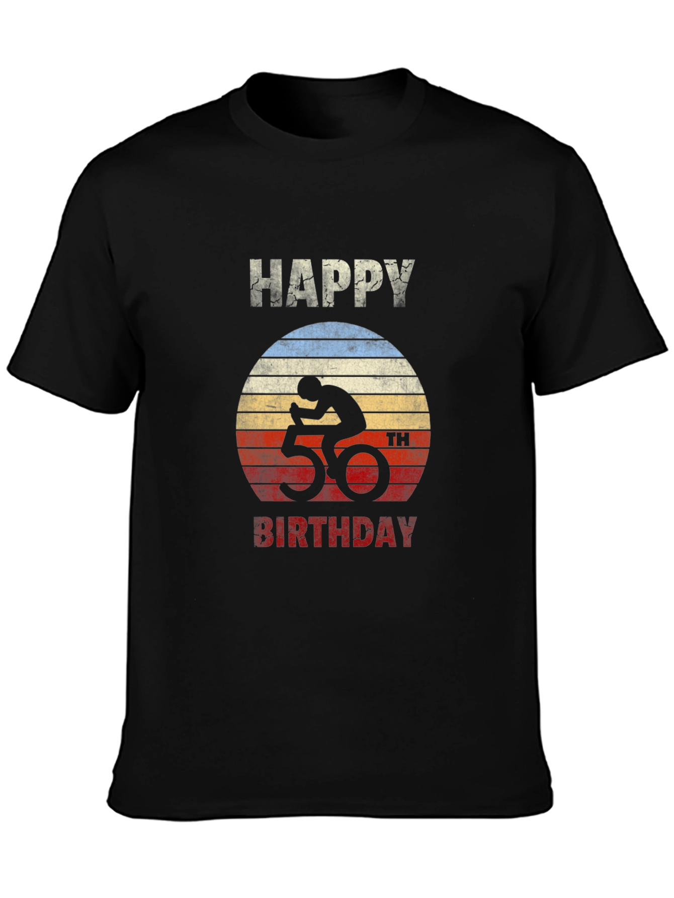 50th Birthday Cyclist T-Shirt