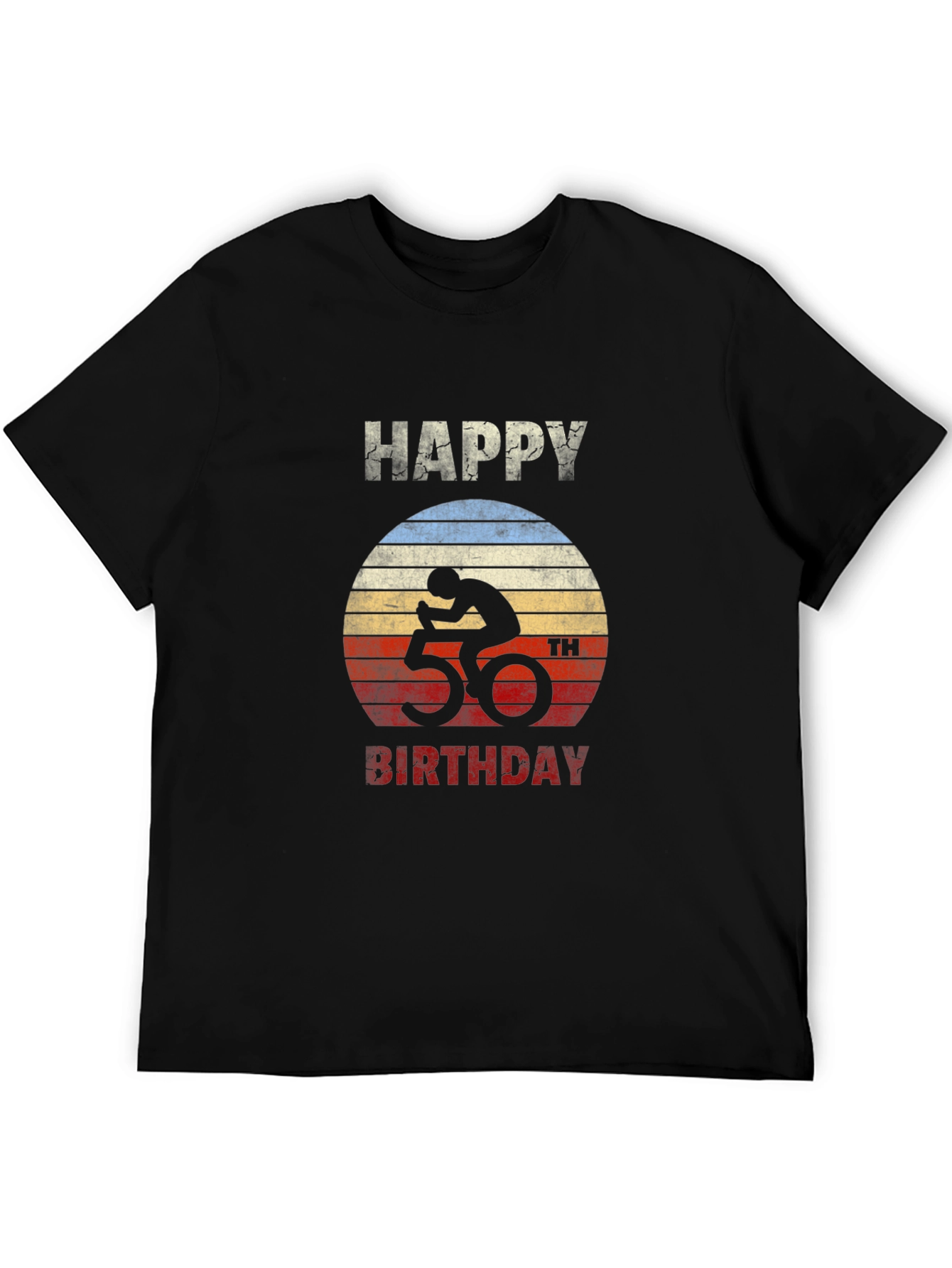 50th Birthday Cyclist T-Shirt