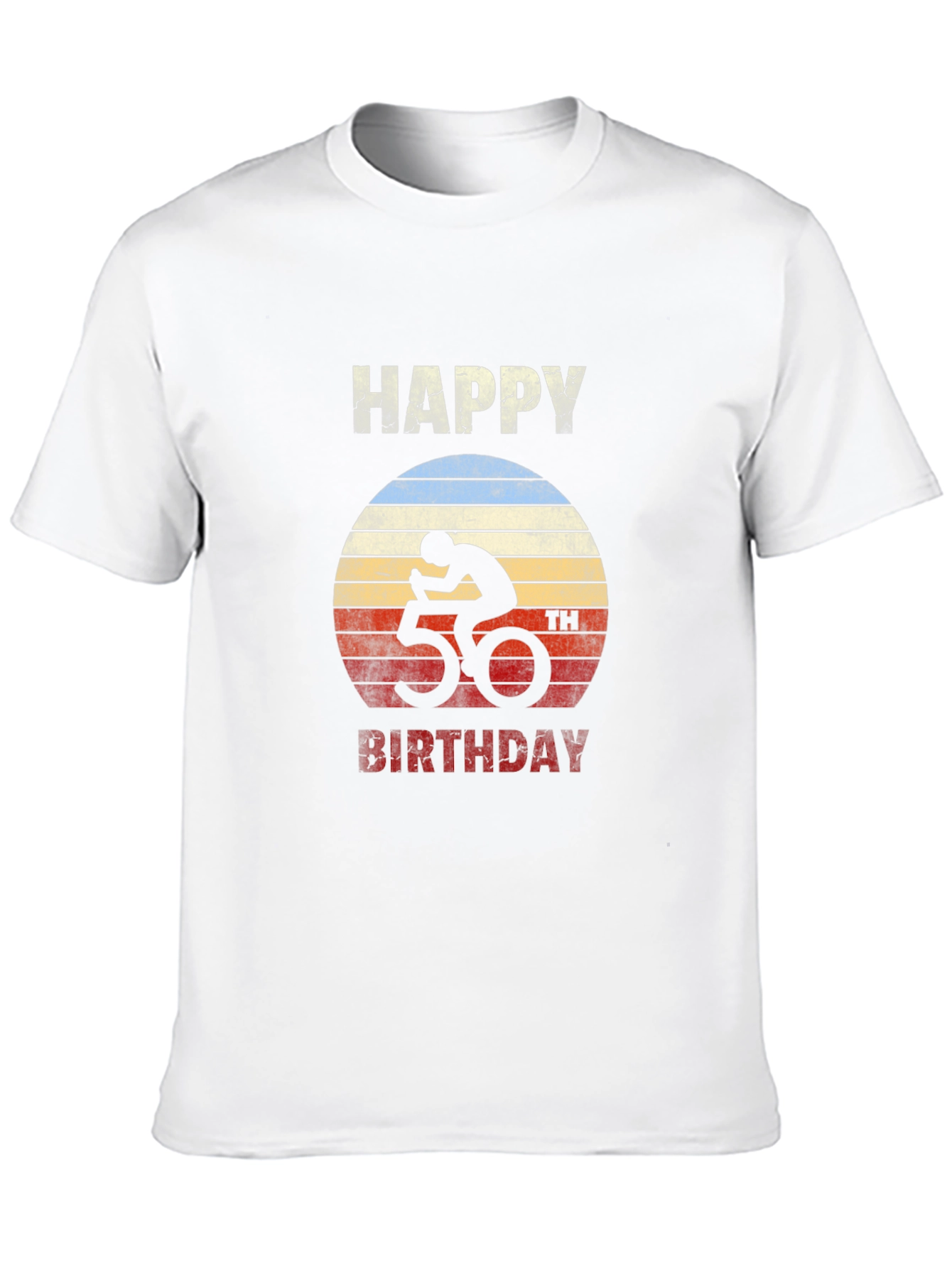 50th Birthday Cyclist T-Shirt