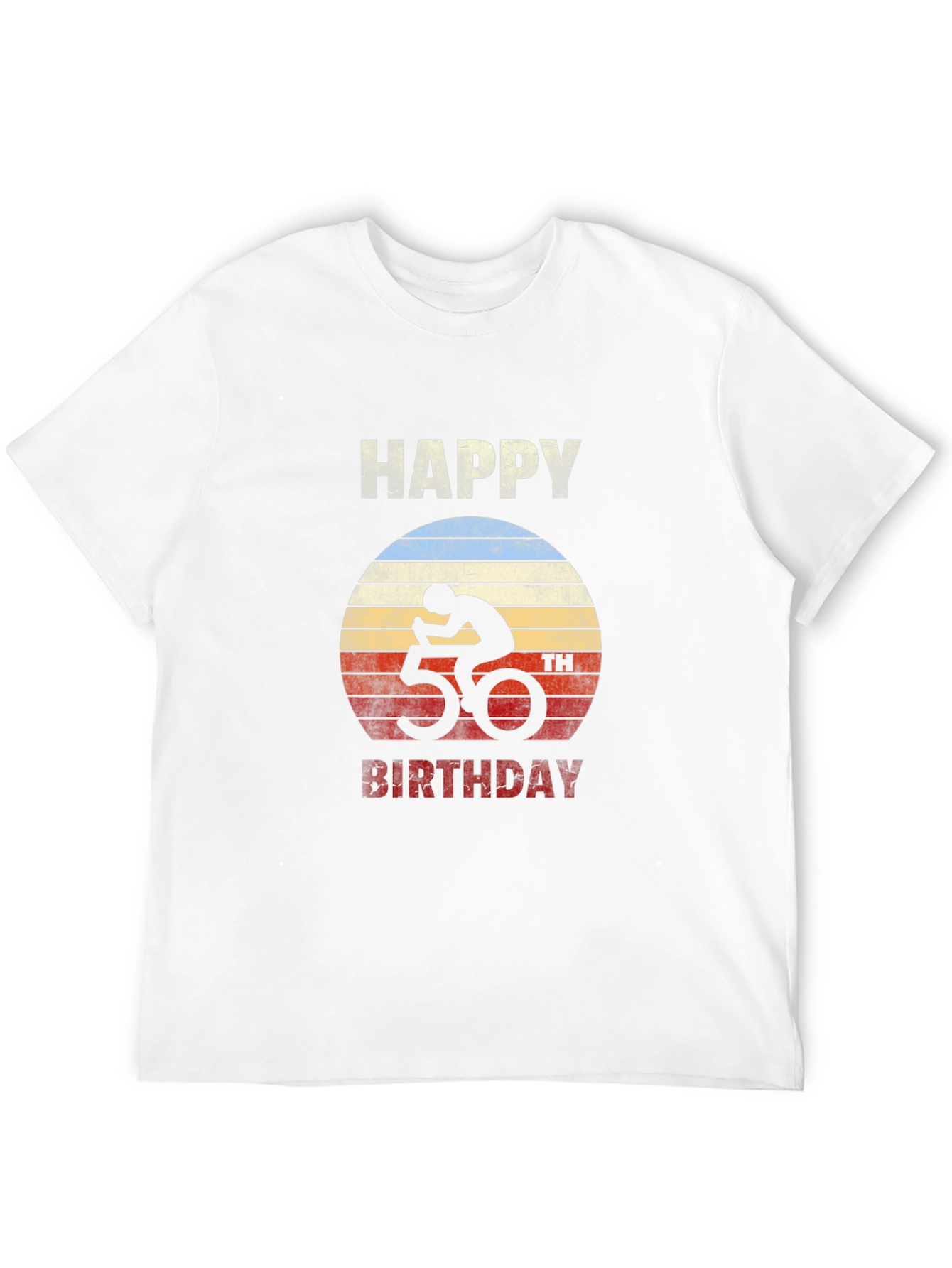 50th Birthday Cyclist T-Shirt