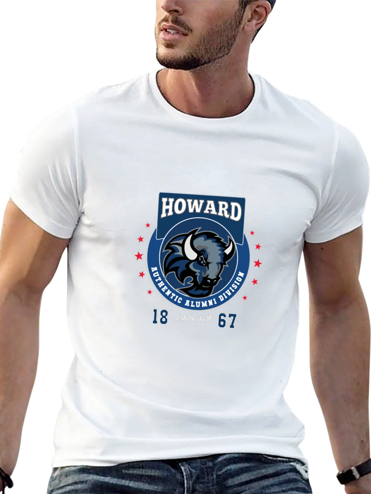 Howard University Alumni Black T-Shirt