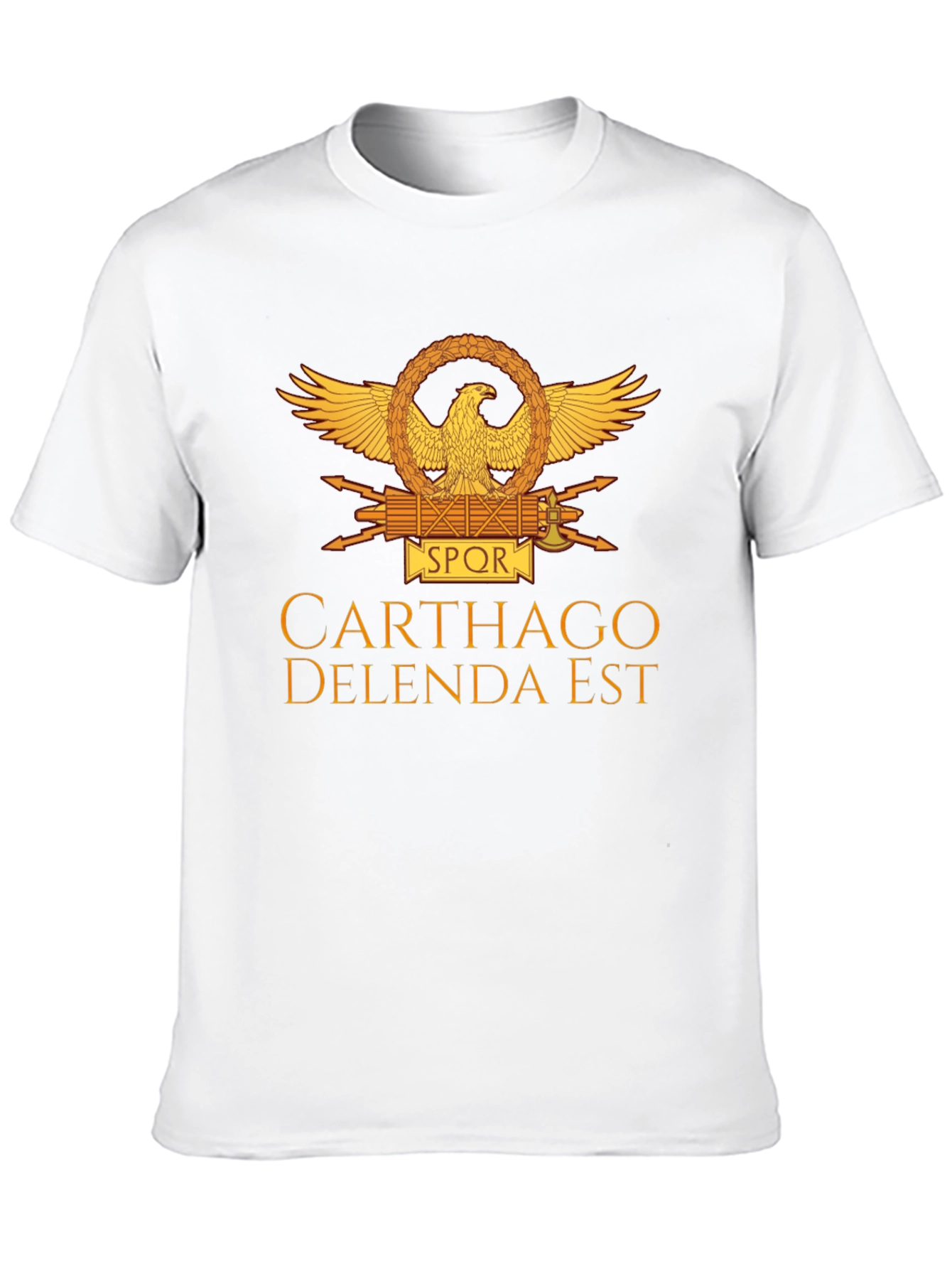 Carthago Delenda Est T-Shirt - Black Roman Empire Tee