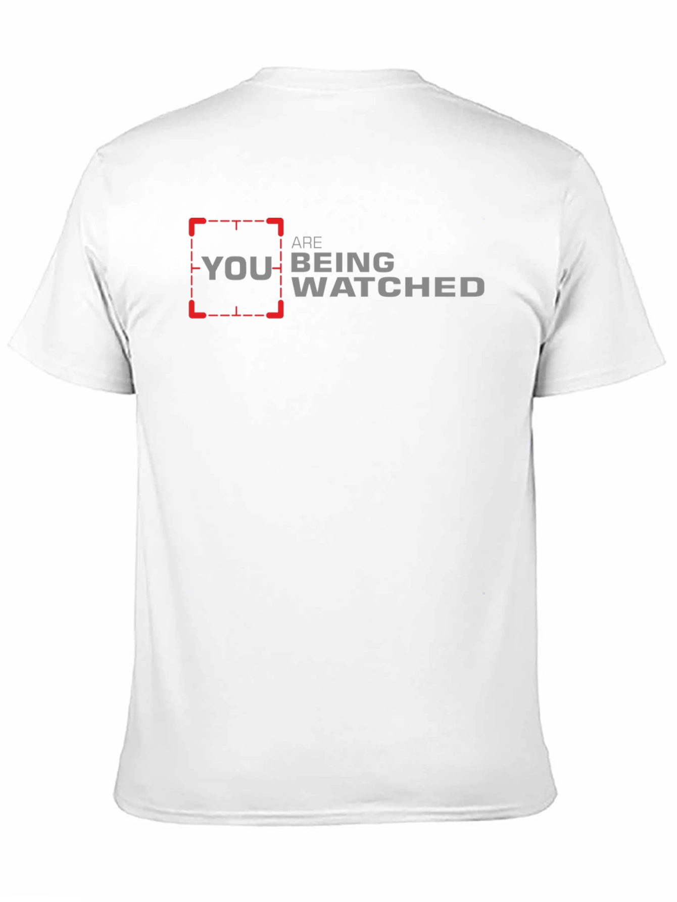 You Are Being Watched T-Shirt - Black Graphic Tee