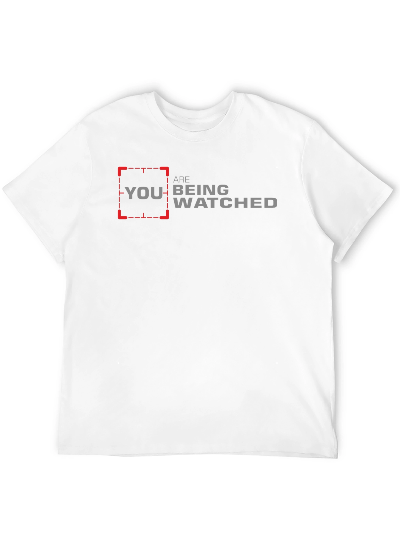 You Are Being Watched T-Shirt - Black Graphic Tee
