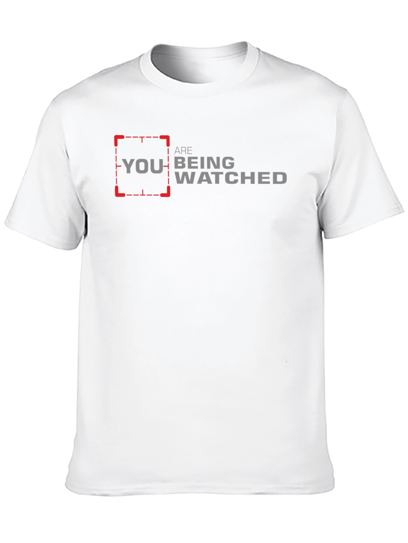 You Are Being Watched T-Shirt - Black Graphic Tee
