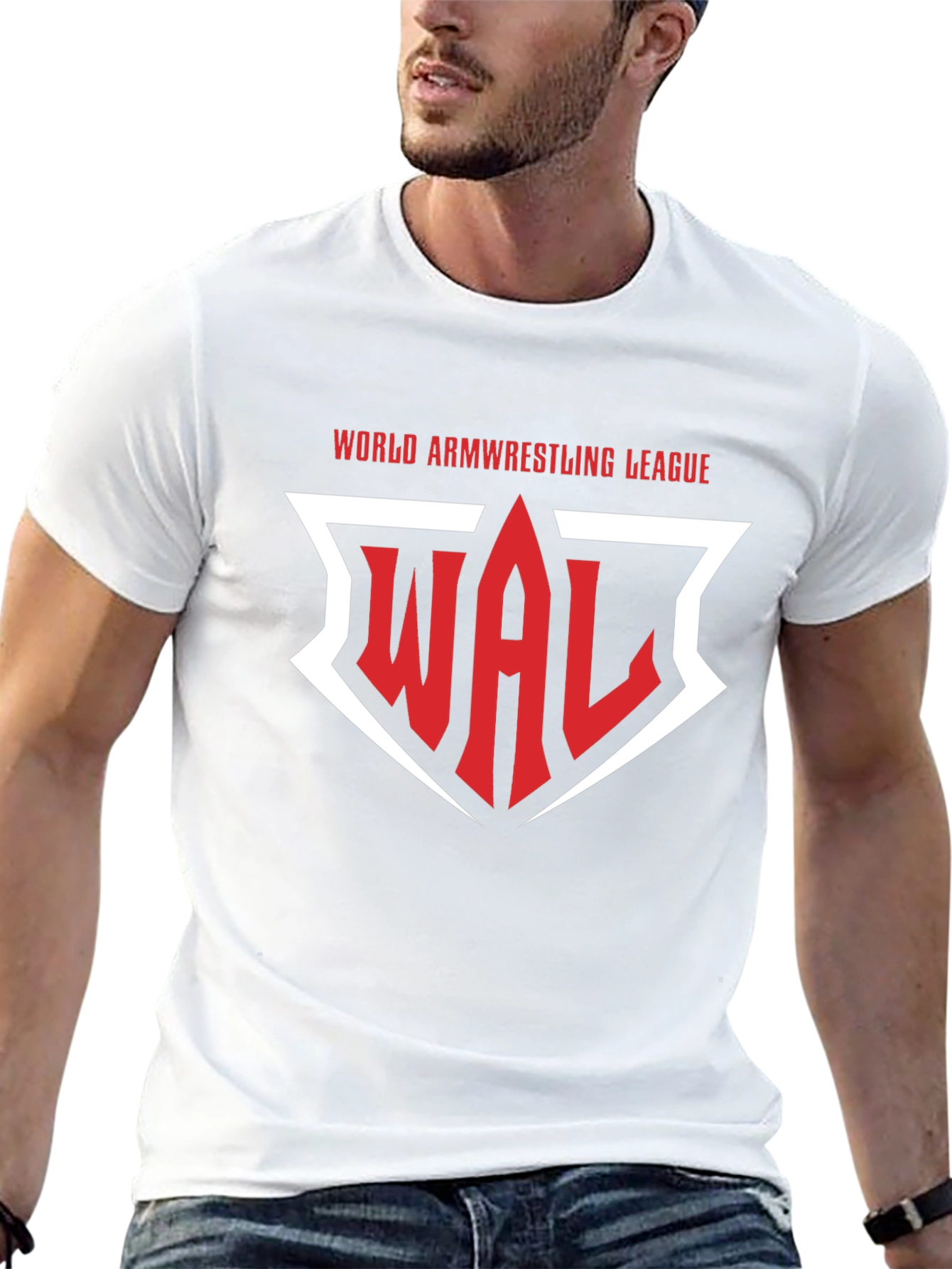 World Armwrestling League WAL Logo T-Shirt