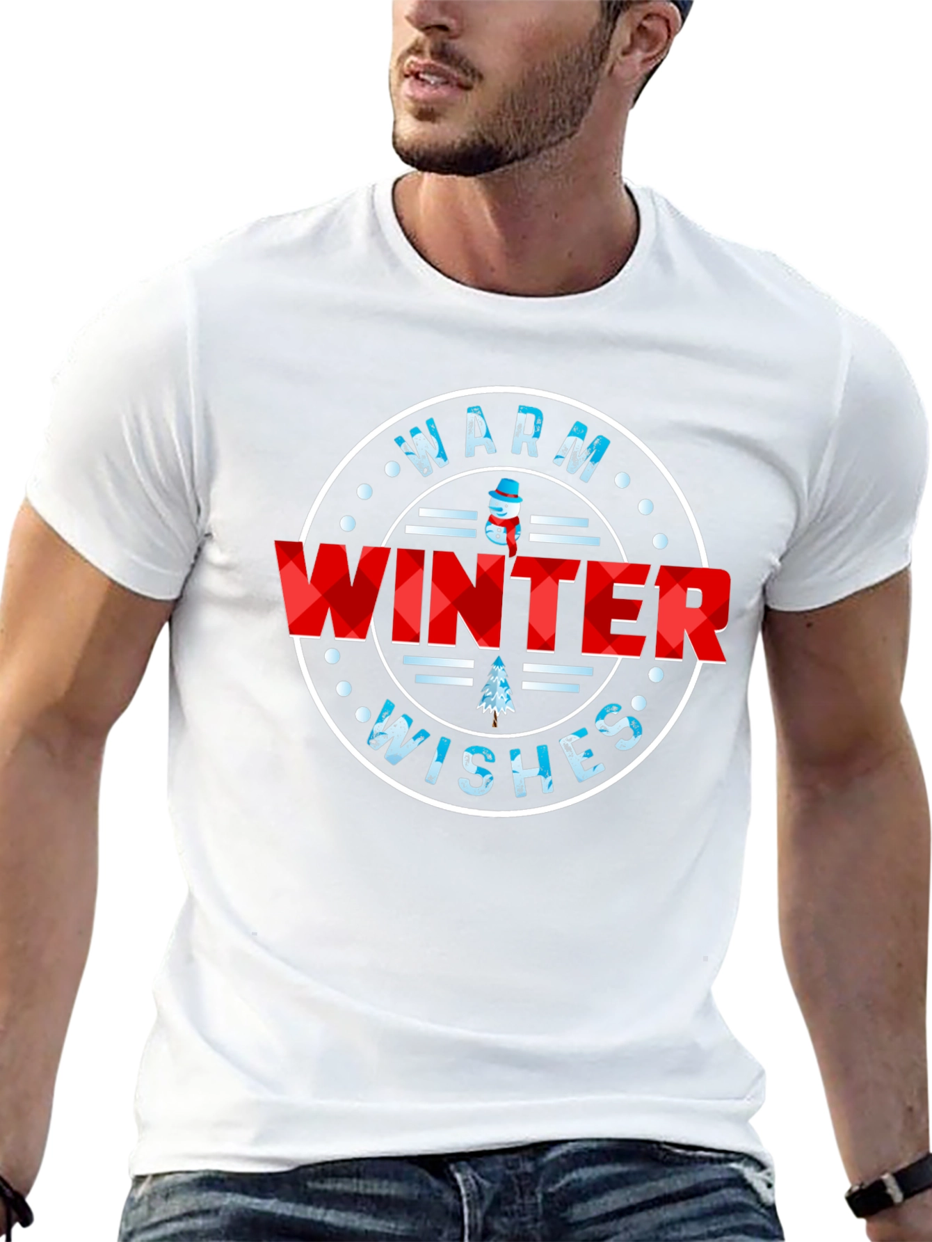 Warm Winter Wishes Graphic T-Shirt