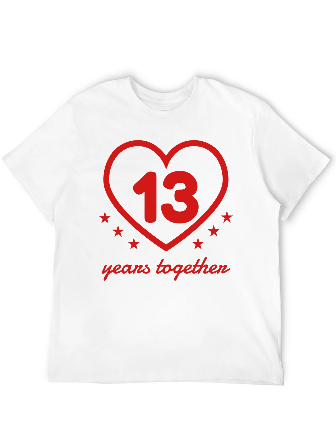 13 Years Together Anniversary T-Shirt